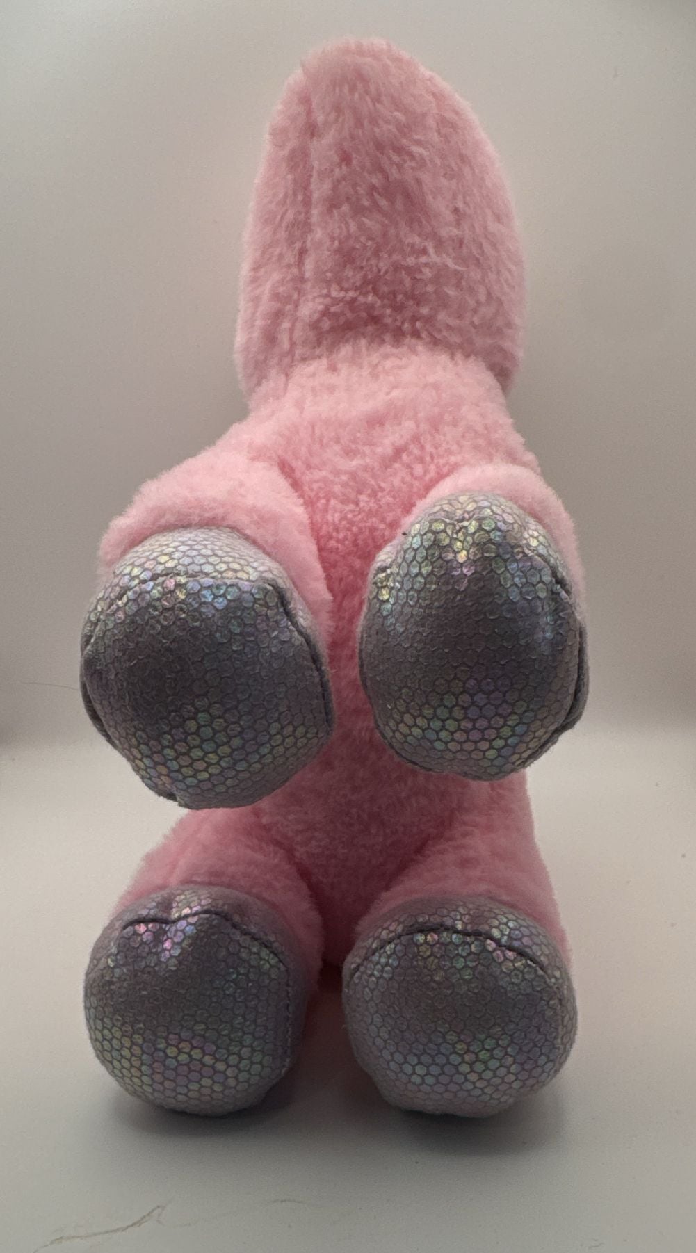 Greenbrier International Pink Unicorn Plush Rainbow Mane 4