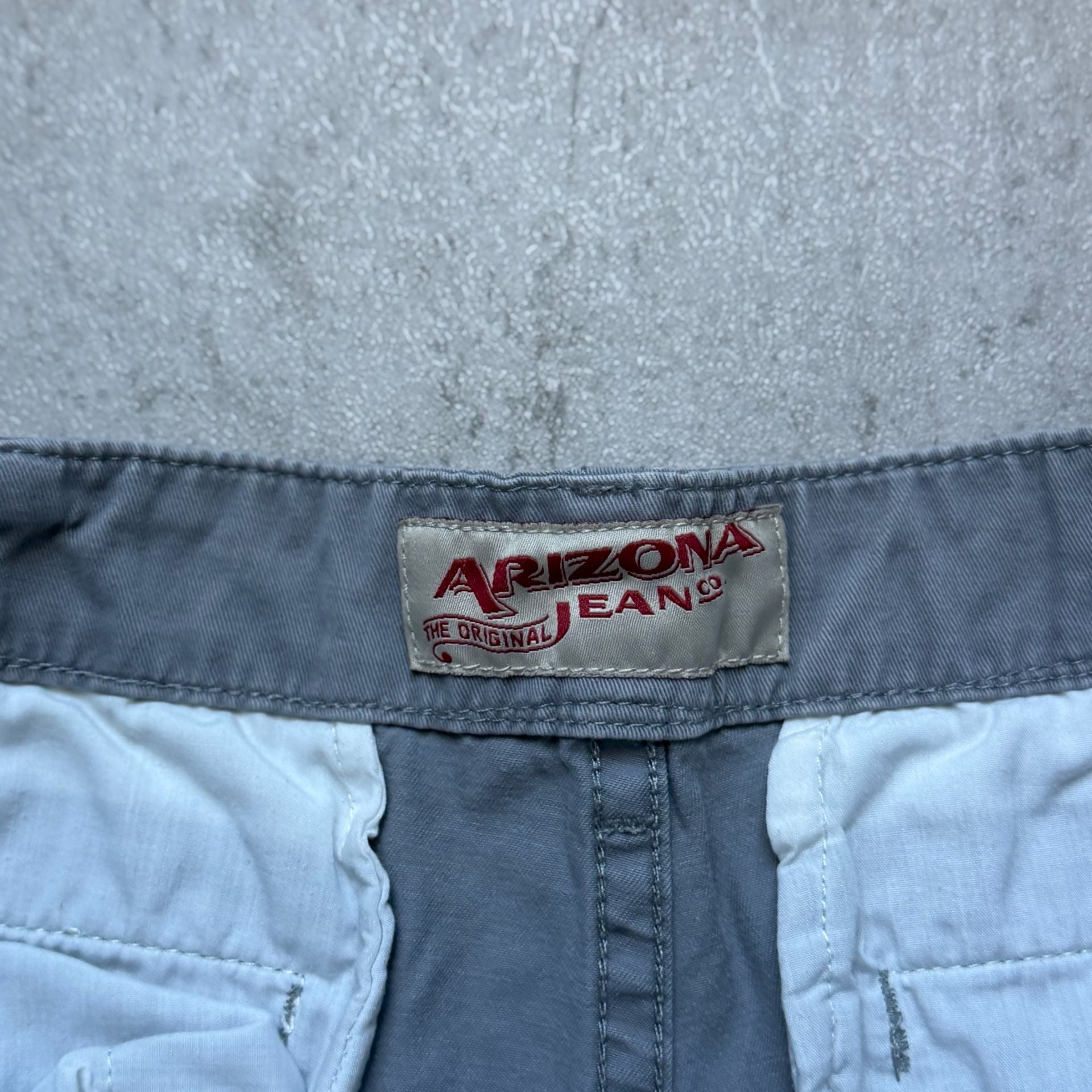 Arizona Jean Company Cargo Shorts Size 30 Gray Cotton 5