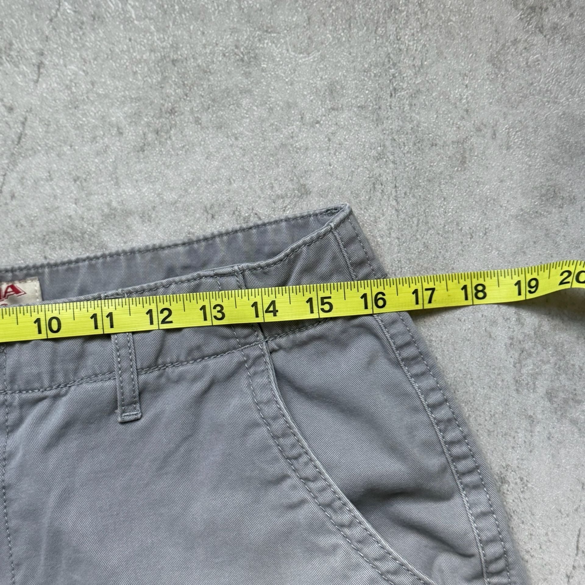 Arizona Jean Company Cargo Shorts Size 30 Gray Cotton 8