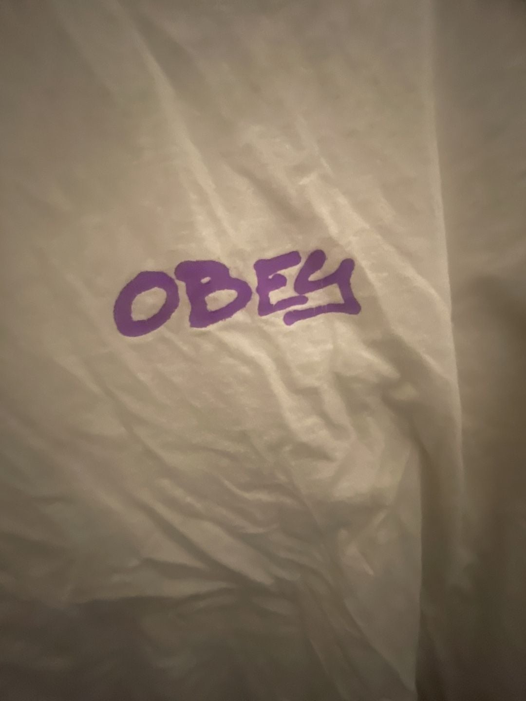 Obey Graffity T-Shirt Size XL White Worldwide Locations 3