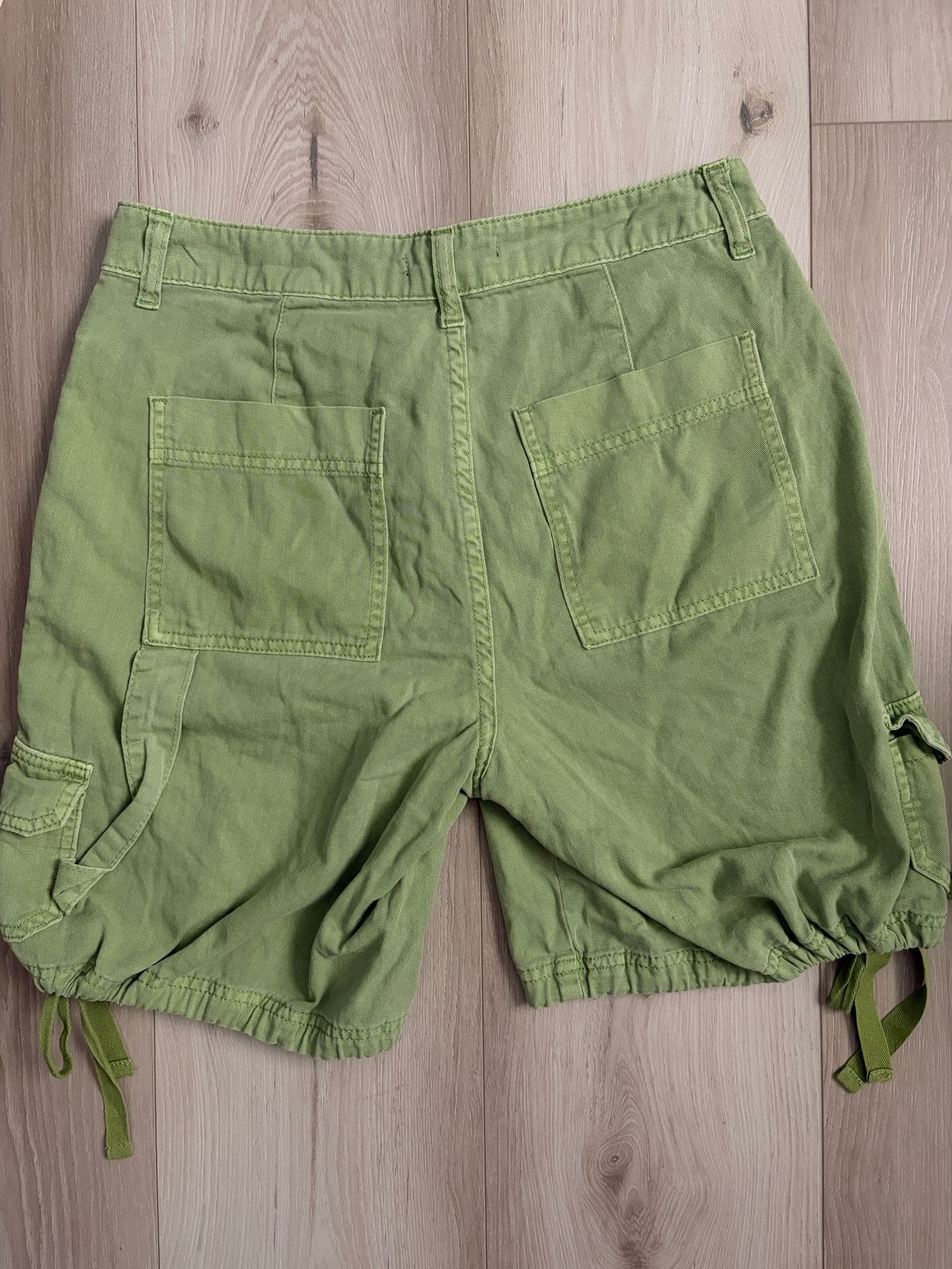 Forever 21 Cargo Shorts Size M Green 5