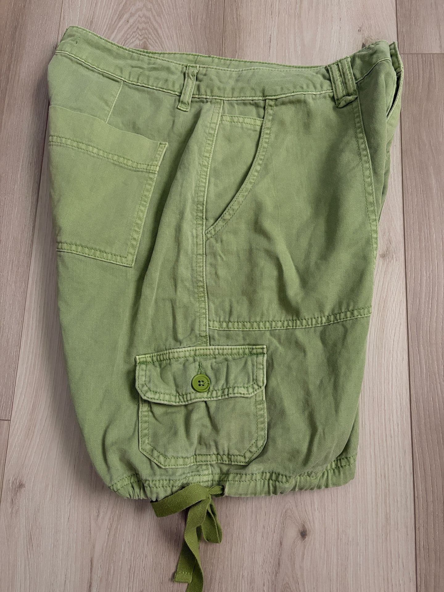 Forever 21 Cargo Shorts Size M Green 6