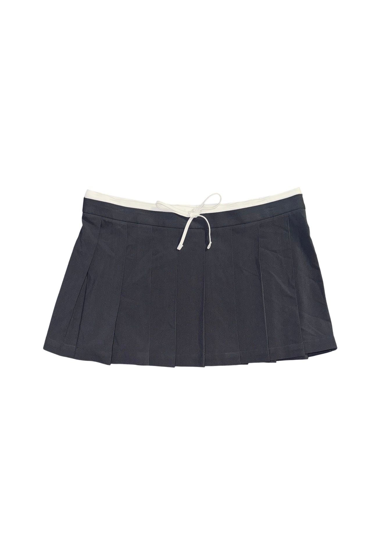 Victoria's Secret Pink On-The-Go Pleated Skirt Size L Grey 2