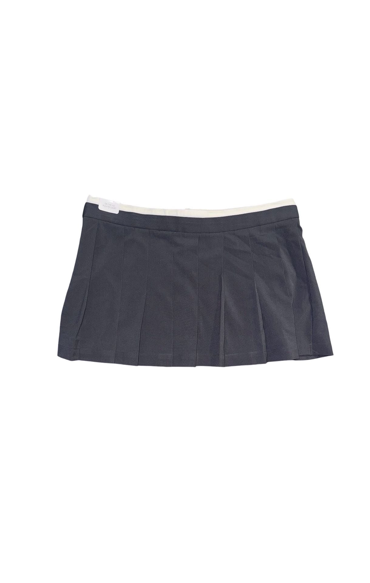 Victoria's Secret Pink On-The-Go Pleated Skirt Size L Grey 4