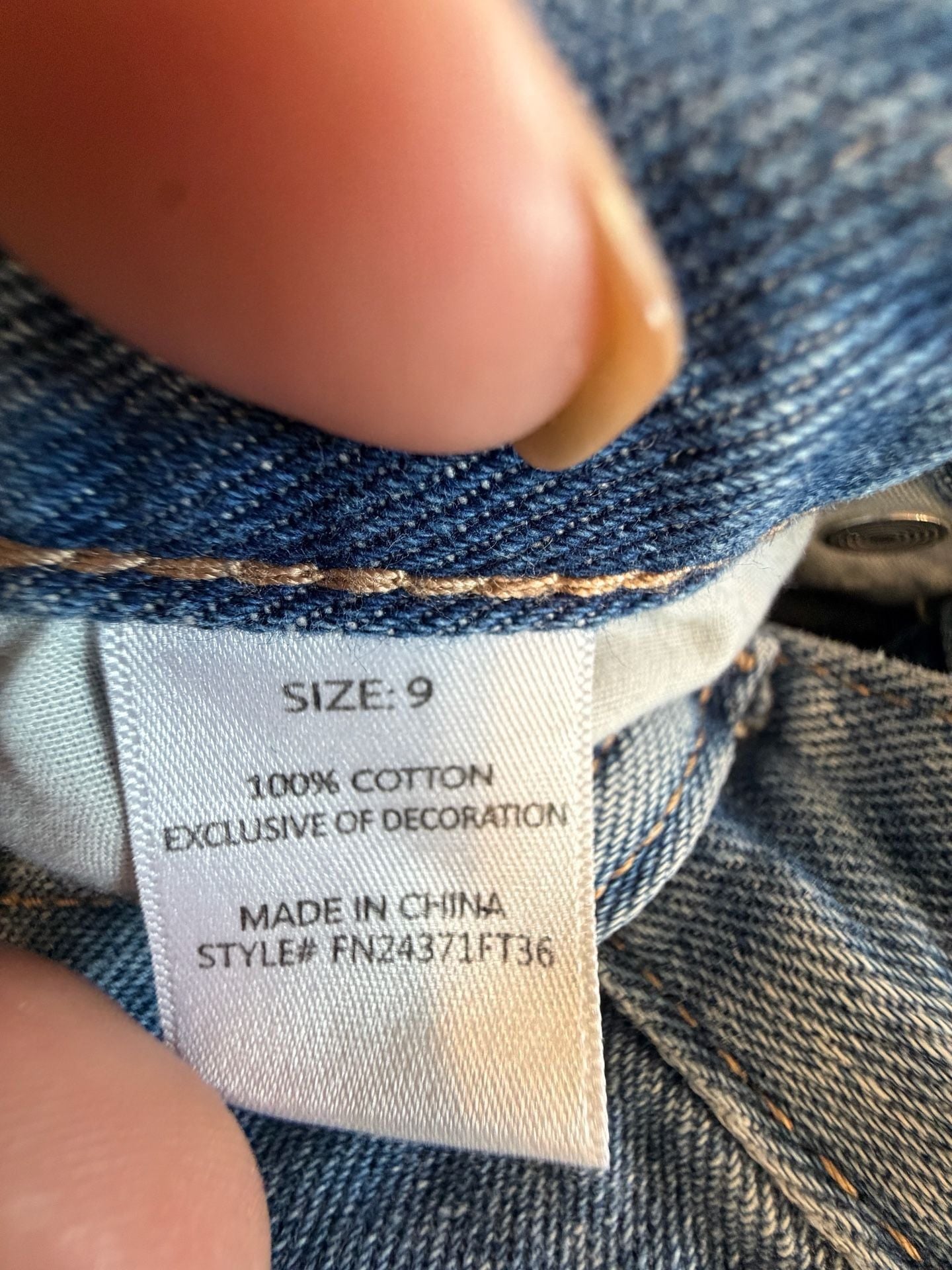 Fashion Nova Distressed Patch Jeans Size 9 4