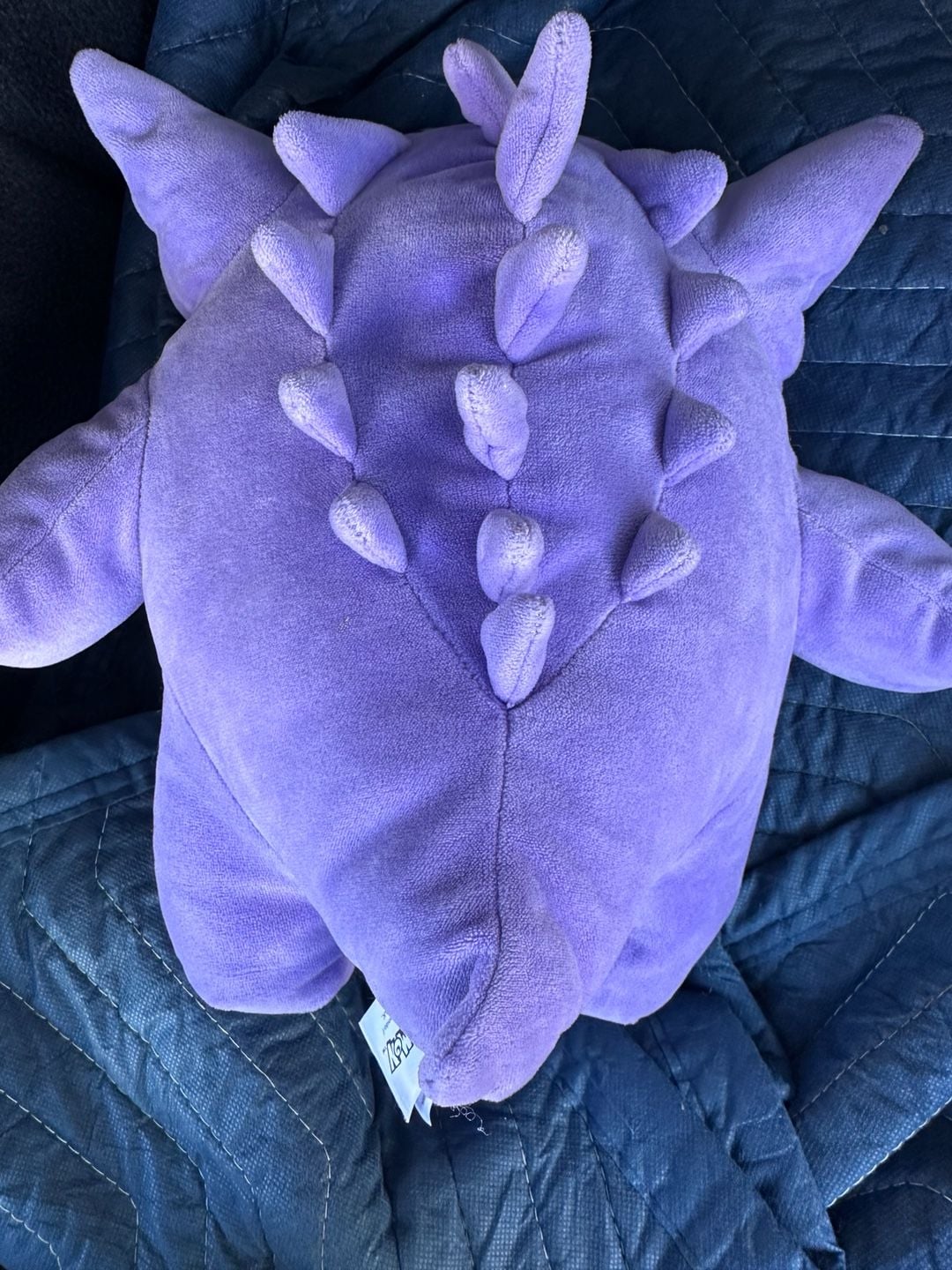 Pokemon Gengar Plush Backpack Purple Stuffed Toy 2