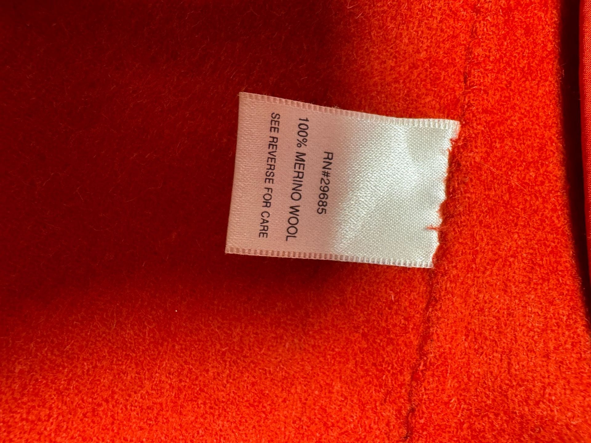 Pendleton Blazer Size M Red Merino Wool Button Up Jacket 4