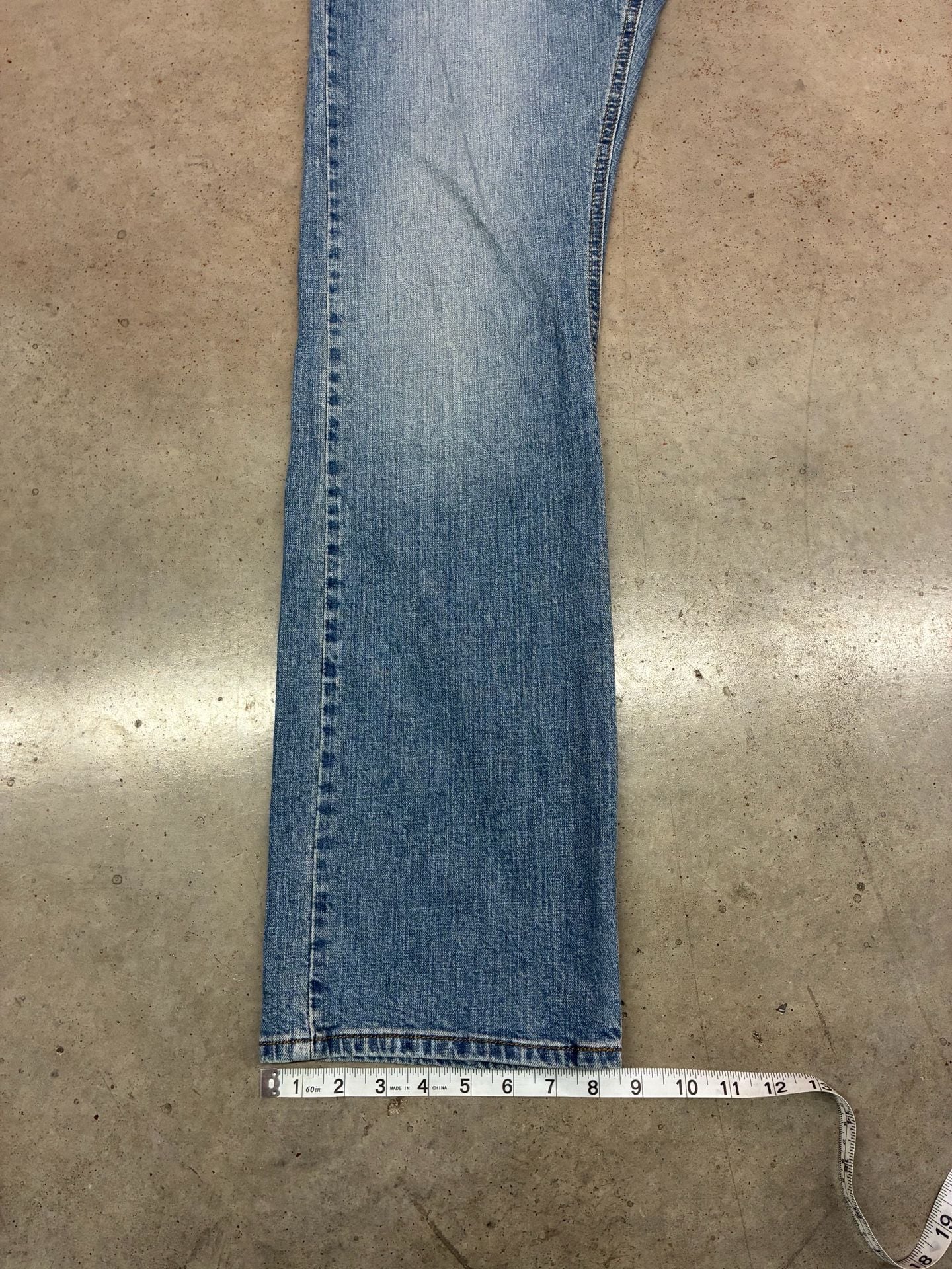 Levi Strauss Signature Bootcut Jeans Size W32 L34 Blue Denim 9