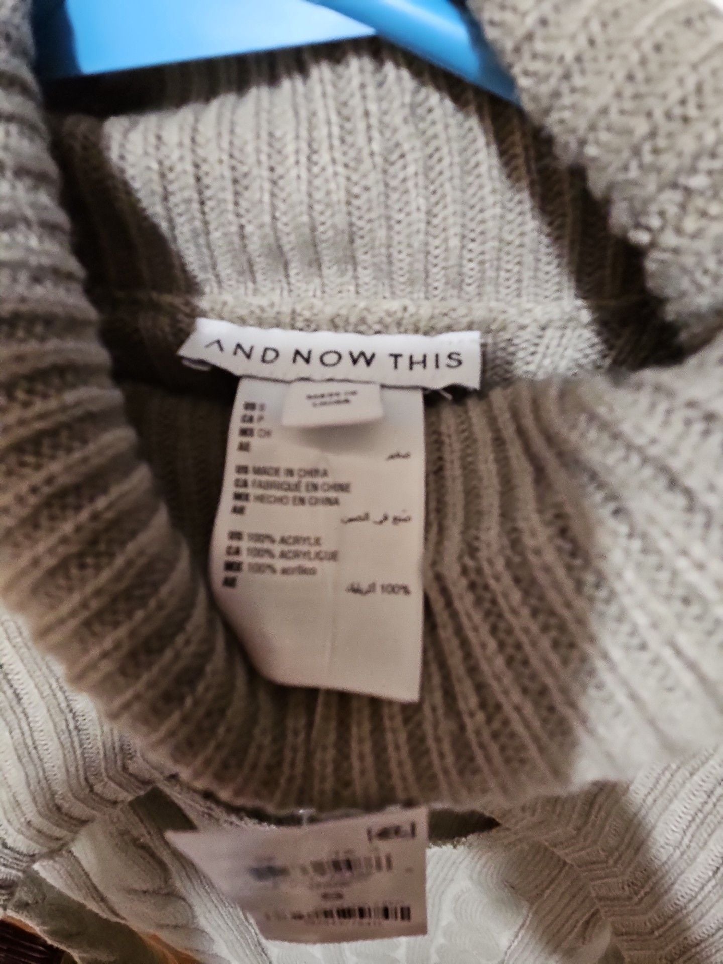 (547) And Now This Ribbed Sweater Dress Size S 4