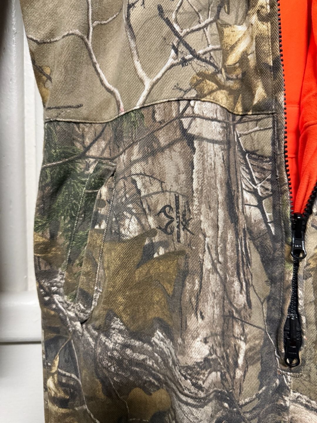 Cabelas Camouflage Insulated Hunting Coveralls Size M Realtree 5