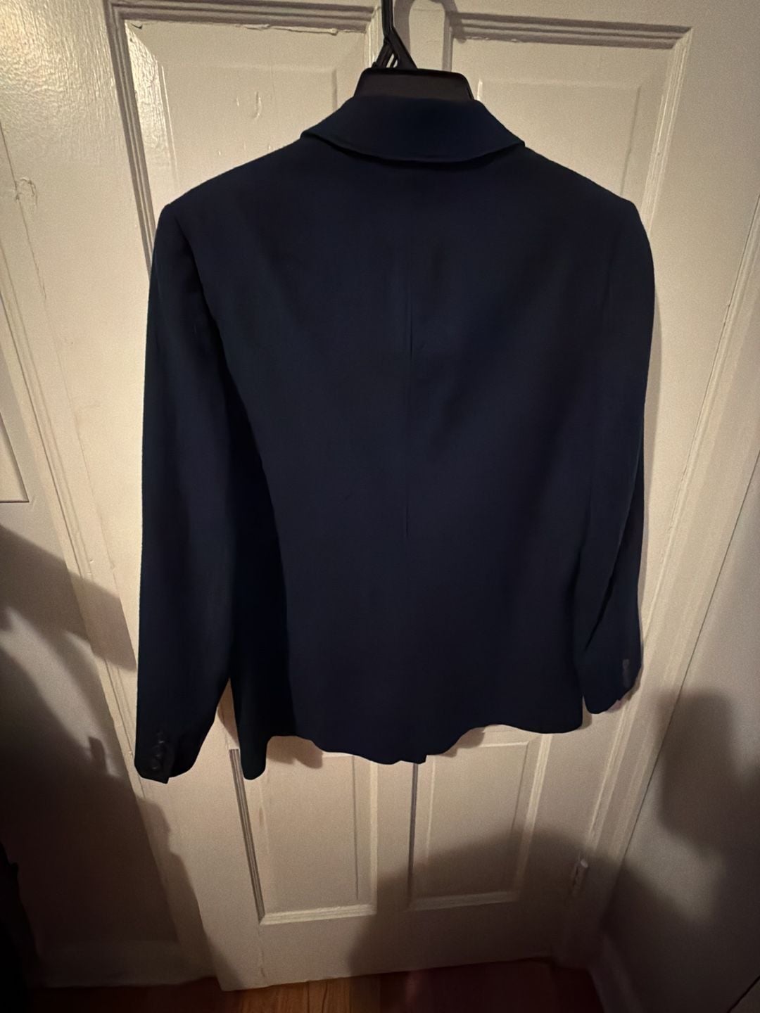Pendleton Double Breasted Wool Blazer Navy Blue 4