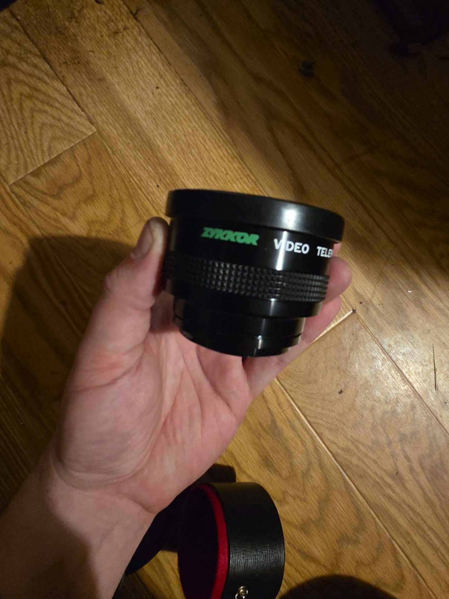 Zykkor Video Telephoto Lens 46mm-37mm Black 4