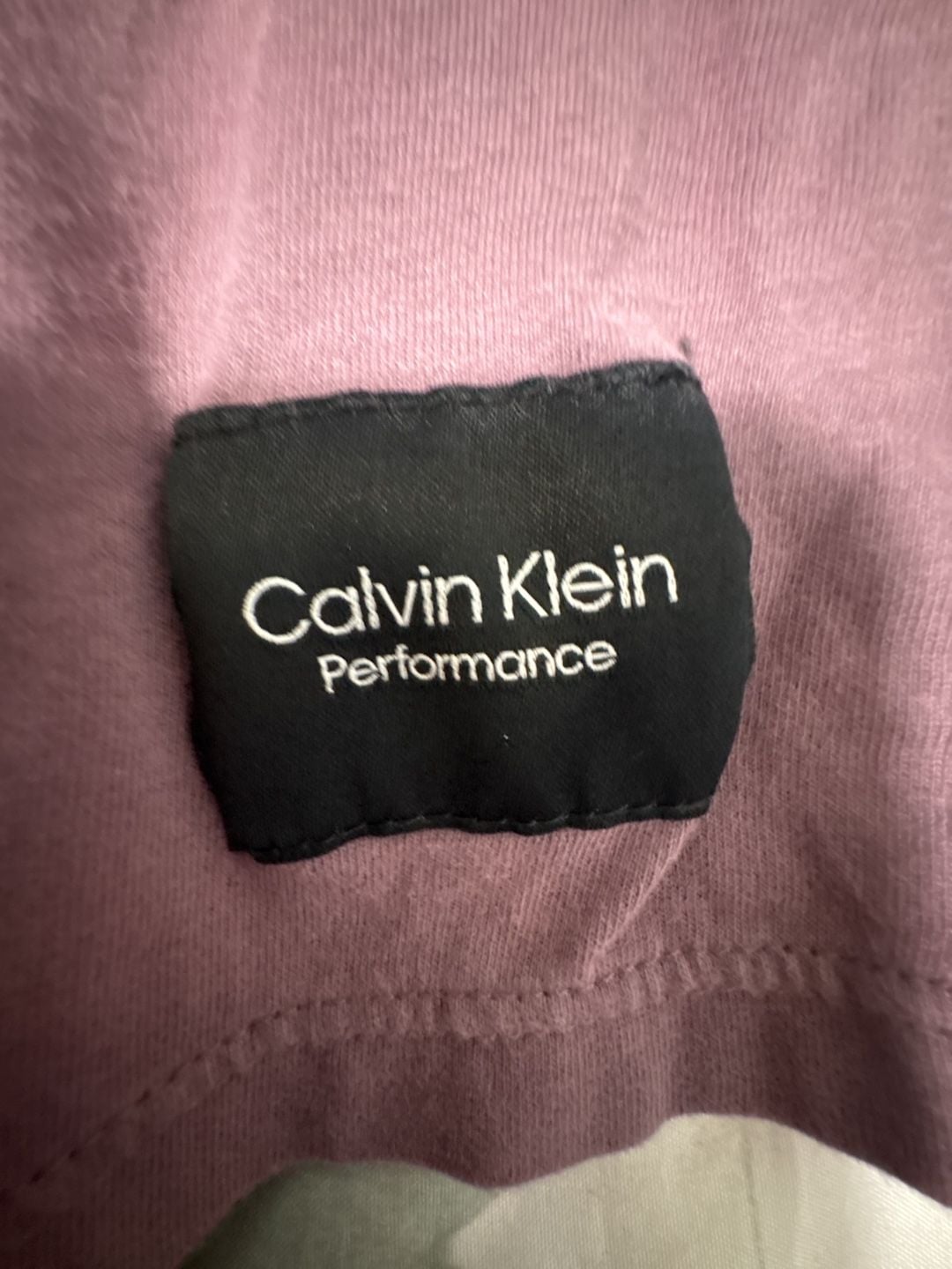 Calvin Klein Performance Long Sleeve T-Shirt Size L Mauve 7