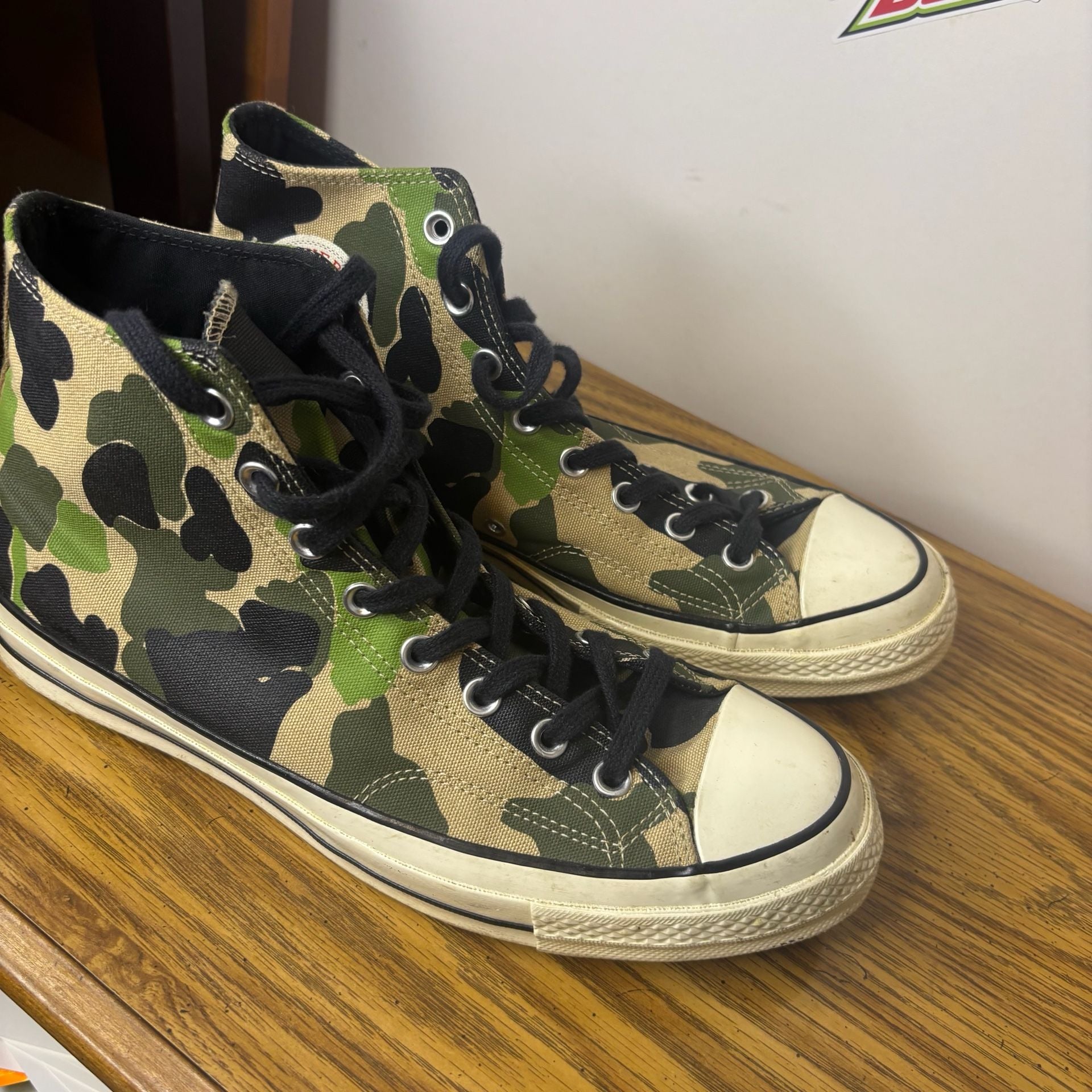 Converse Chuck 70 Hi Archive Prints Camo Sneakers 7