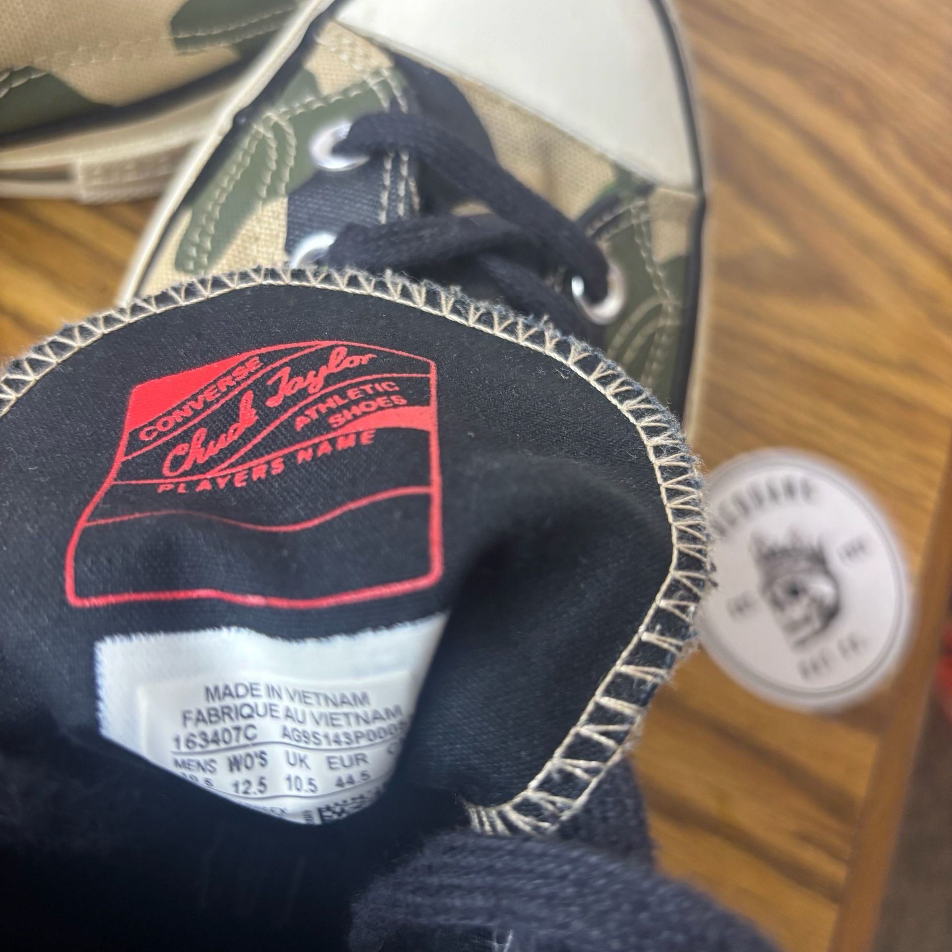 Converse Chuck 70 Hi Archive Prints Camo Sneakers 10