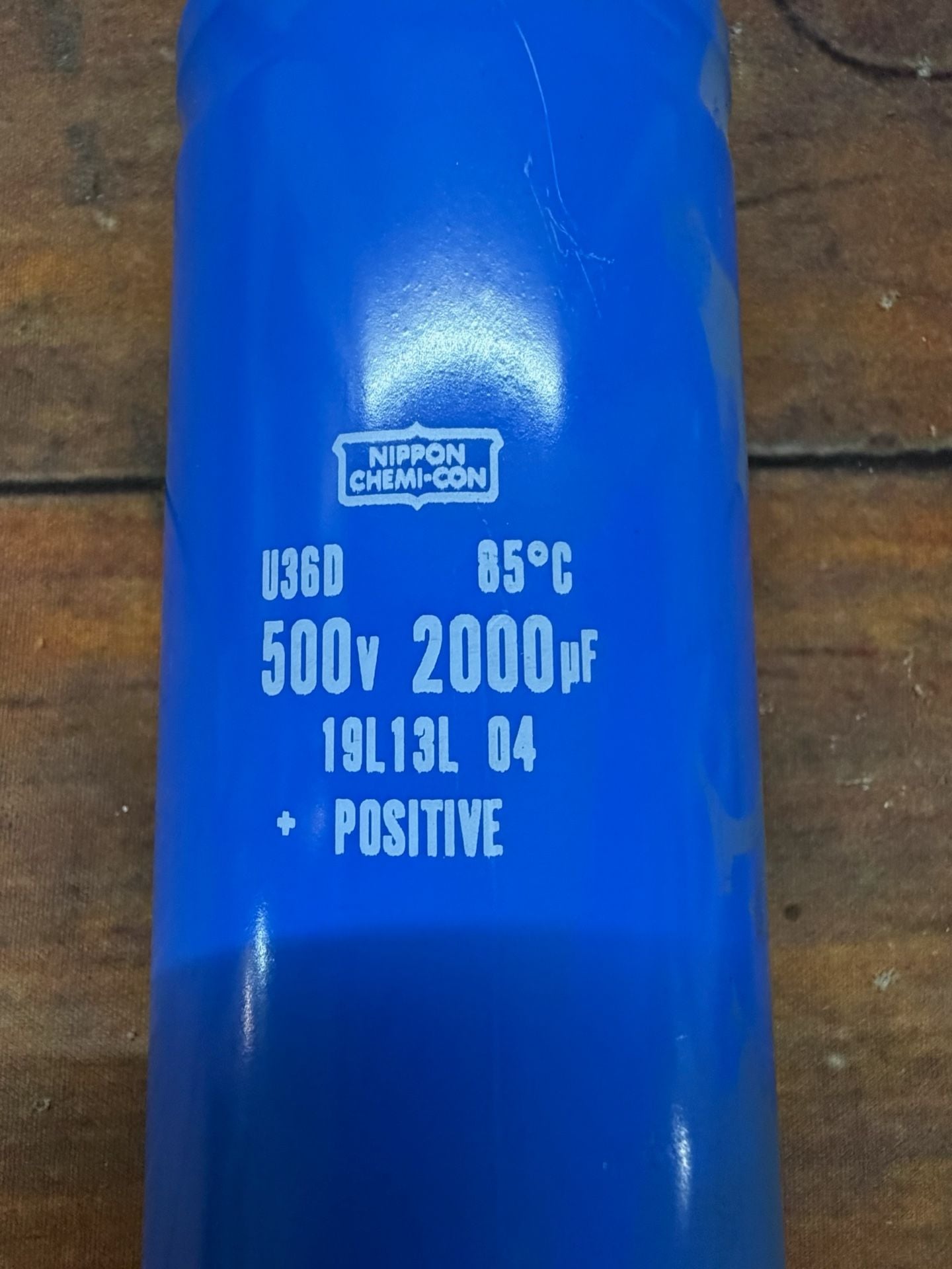 Nippon Chemi-Con U36D 500V 2000uF Electrolytic Capacitor 2