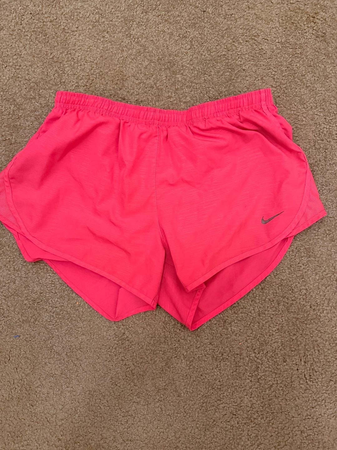 Nike Dri-FIT Tempo Running Shorts Size M Pink Athletic Gym 2