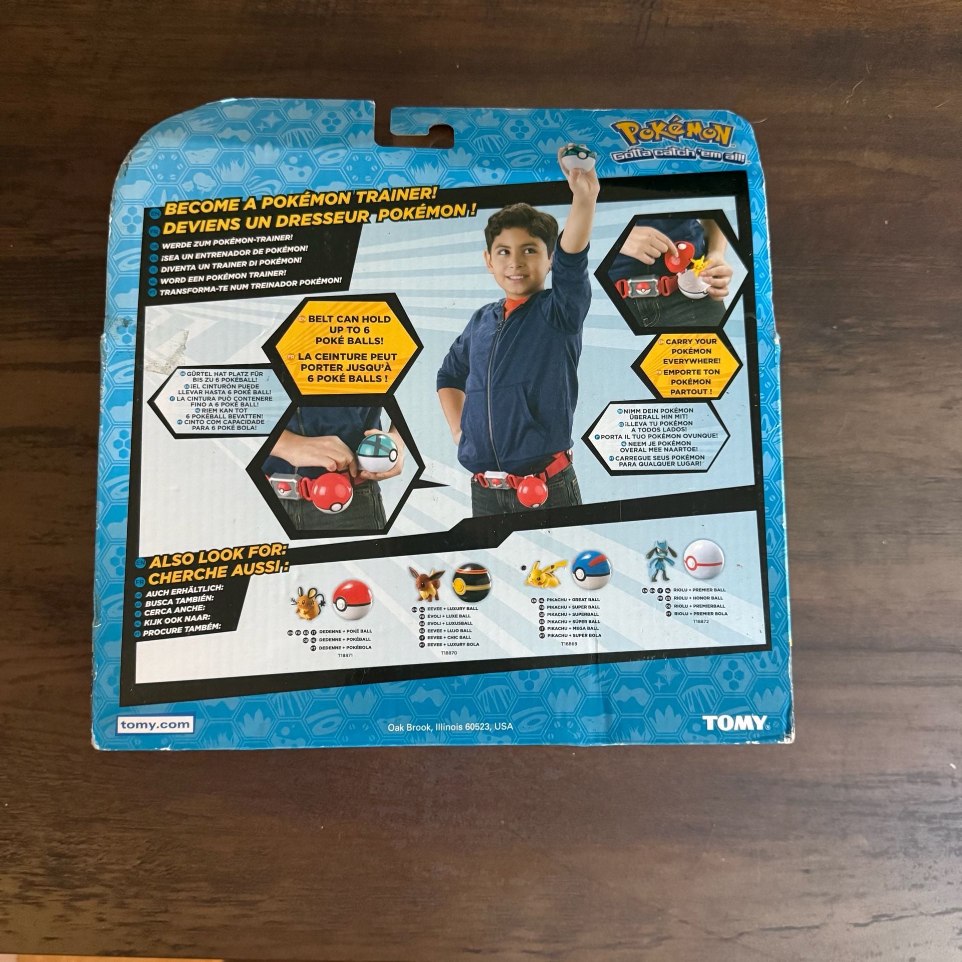 Tomy Pokemon Clip 'N' Carry Poke Ball Belt Pikachu 2