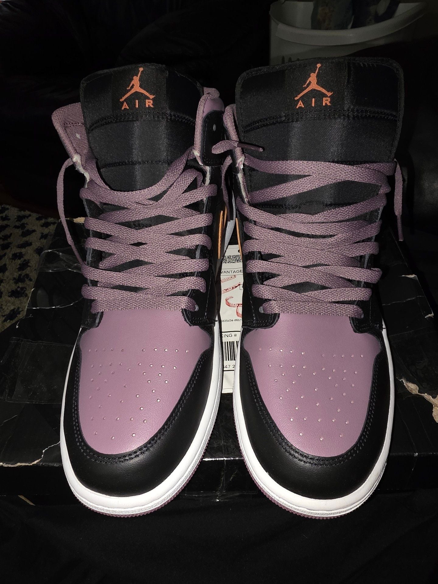 Nike Air Jordan 1 Mid SE Black Sky J Mauve 3