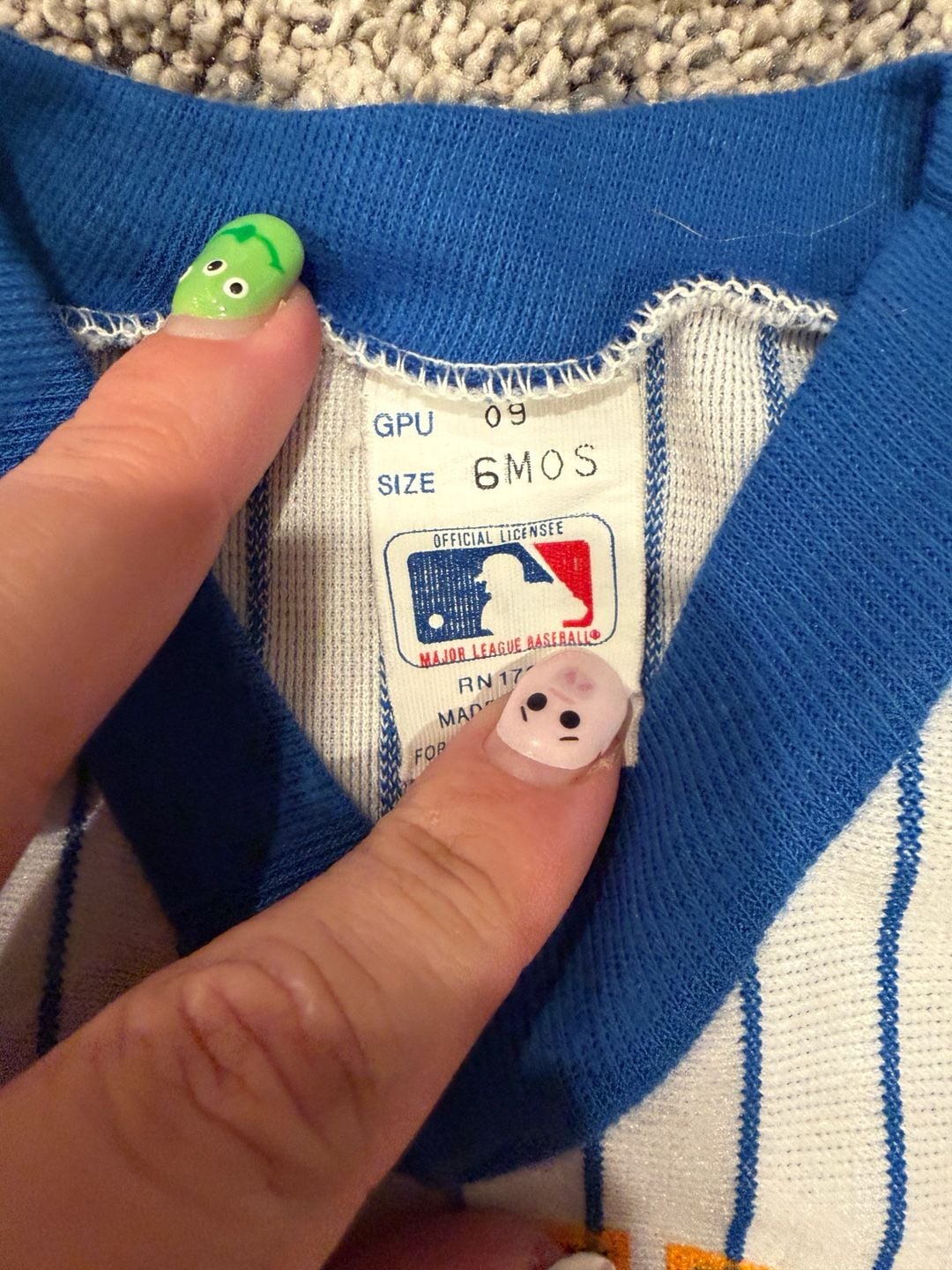 Major League Baseball Brewers Jersey Outfit Size 6 Mos 3