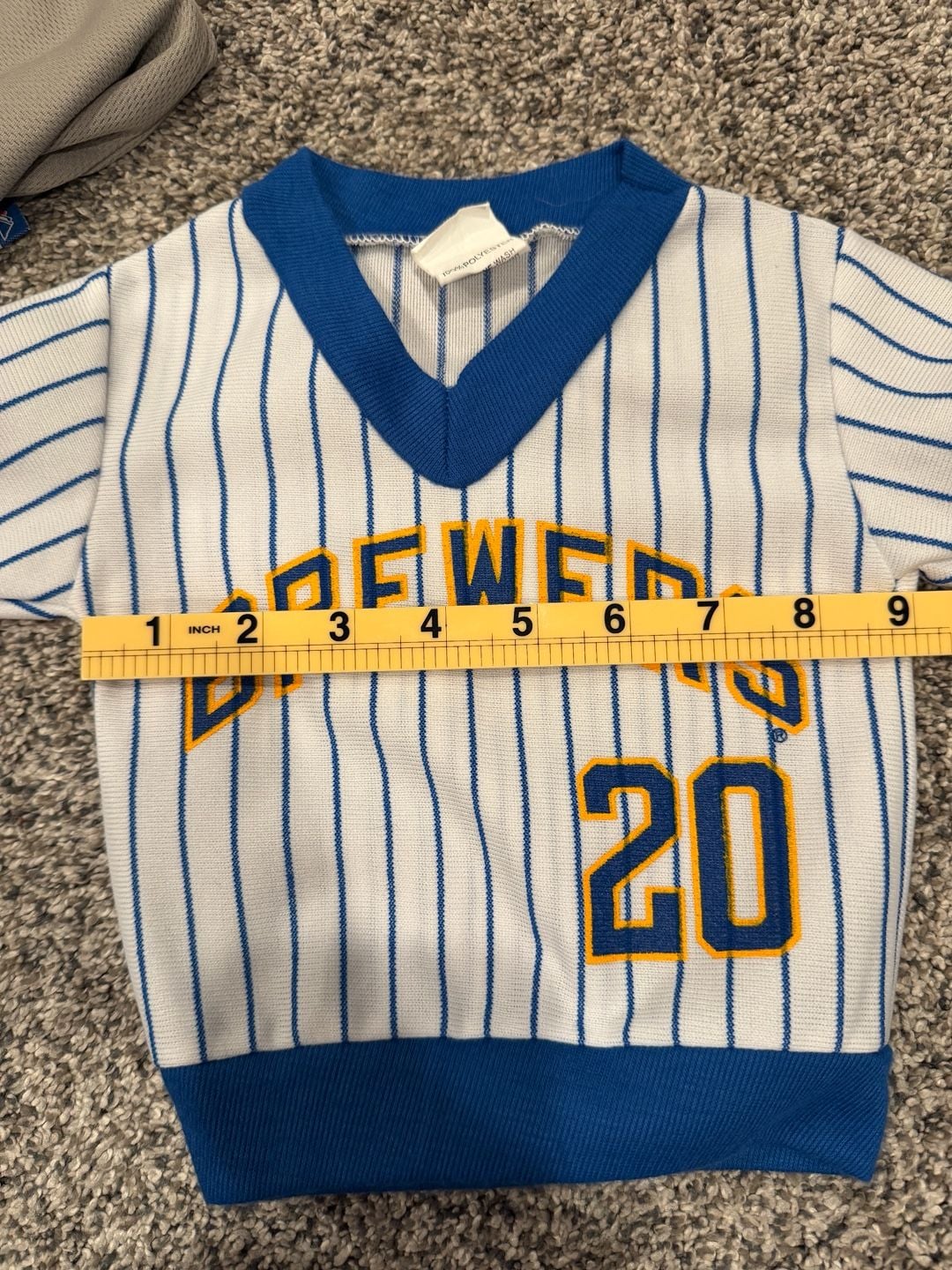 Major League Baseball Brewers Jersey Outfit Size 6 Mos 6
