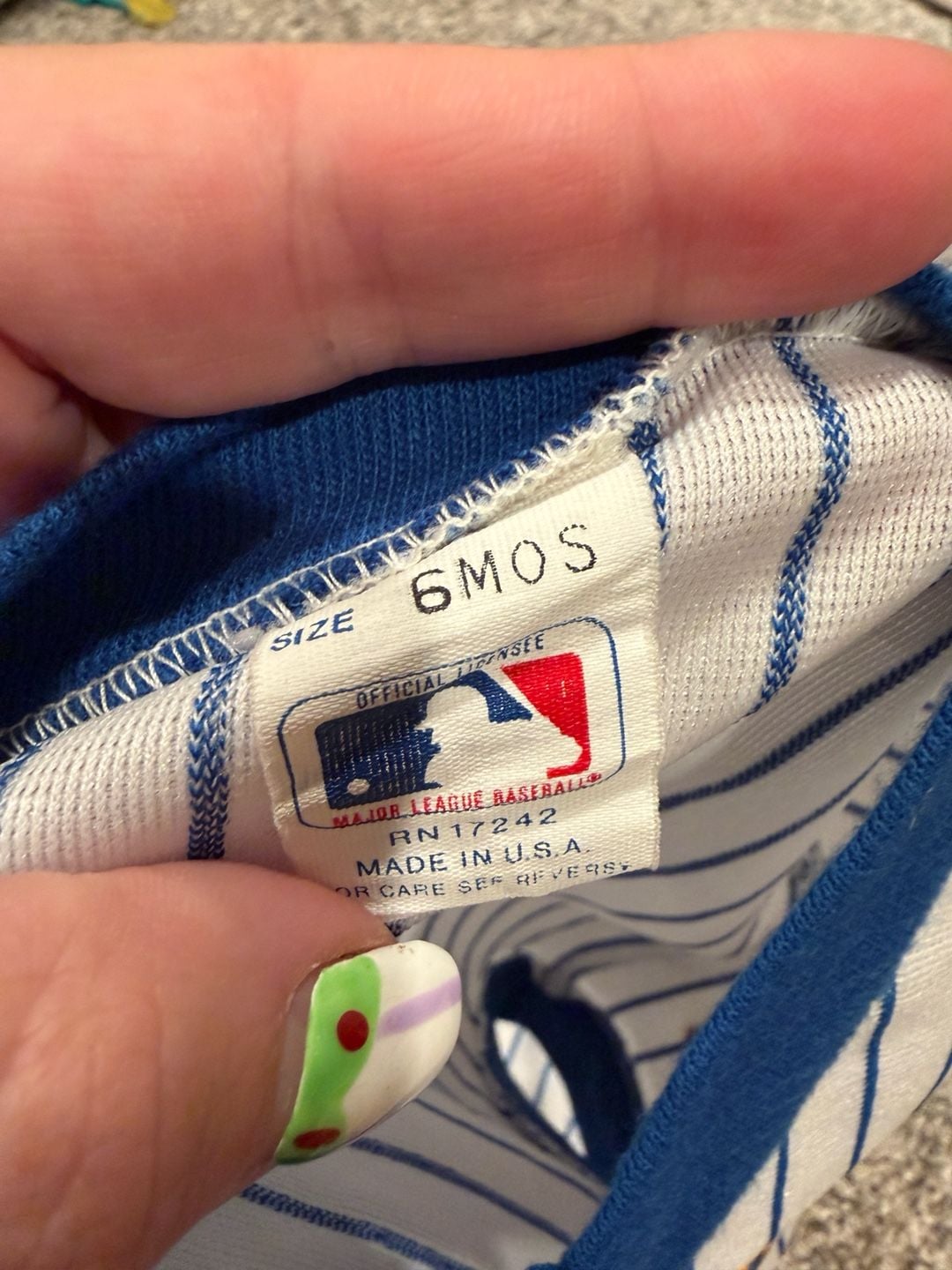 Major League Baseball Brewers Jersey Outfit Size 6 Mos 7