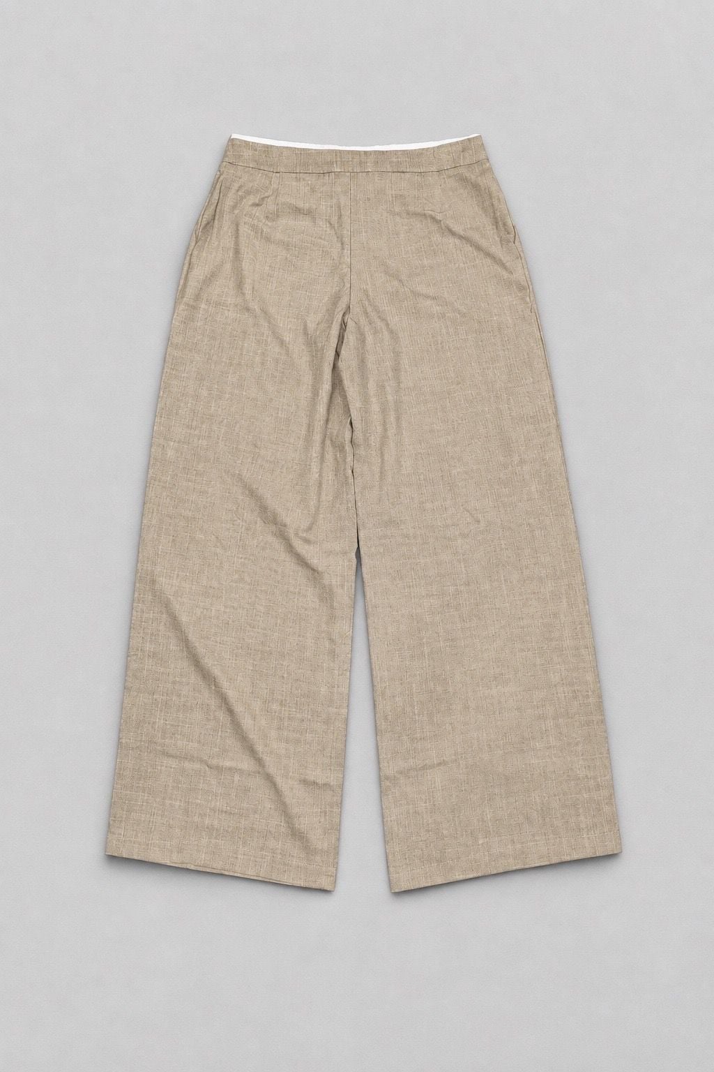 Hyfve Wide Leg Pants Size Women’s M Khaki Linen Style 3