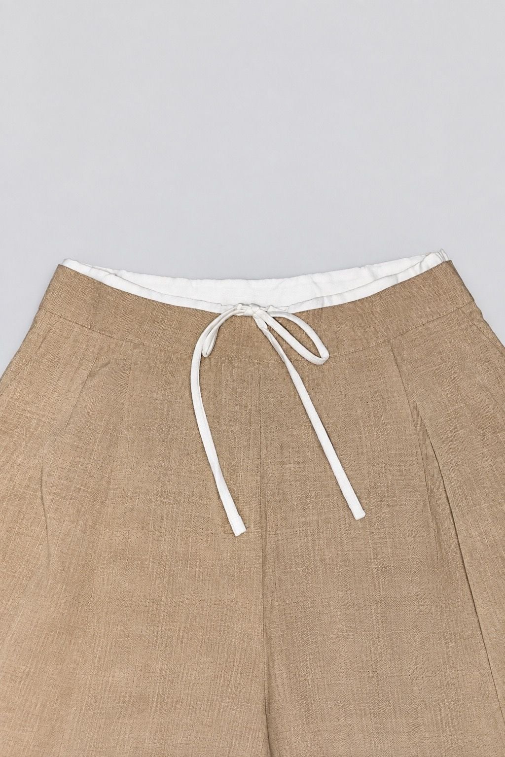 Hyfve Wide Leg Pants Size Women’s M Khaki Linen Style 4