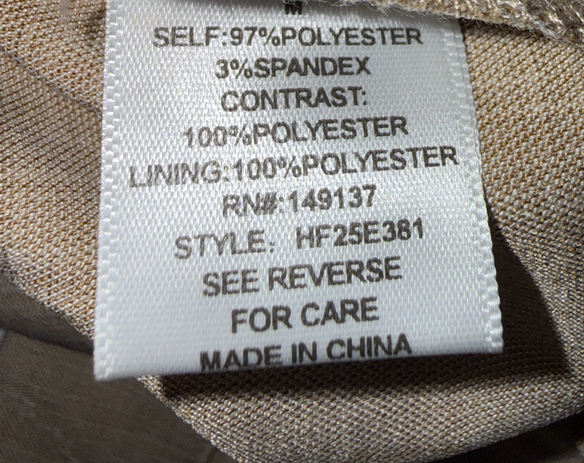 Hyfve Wide Leg Pants Size Women’s M Khaki Linen Style 6