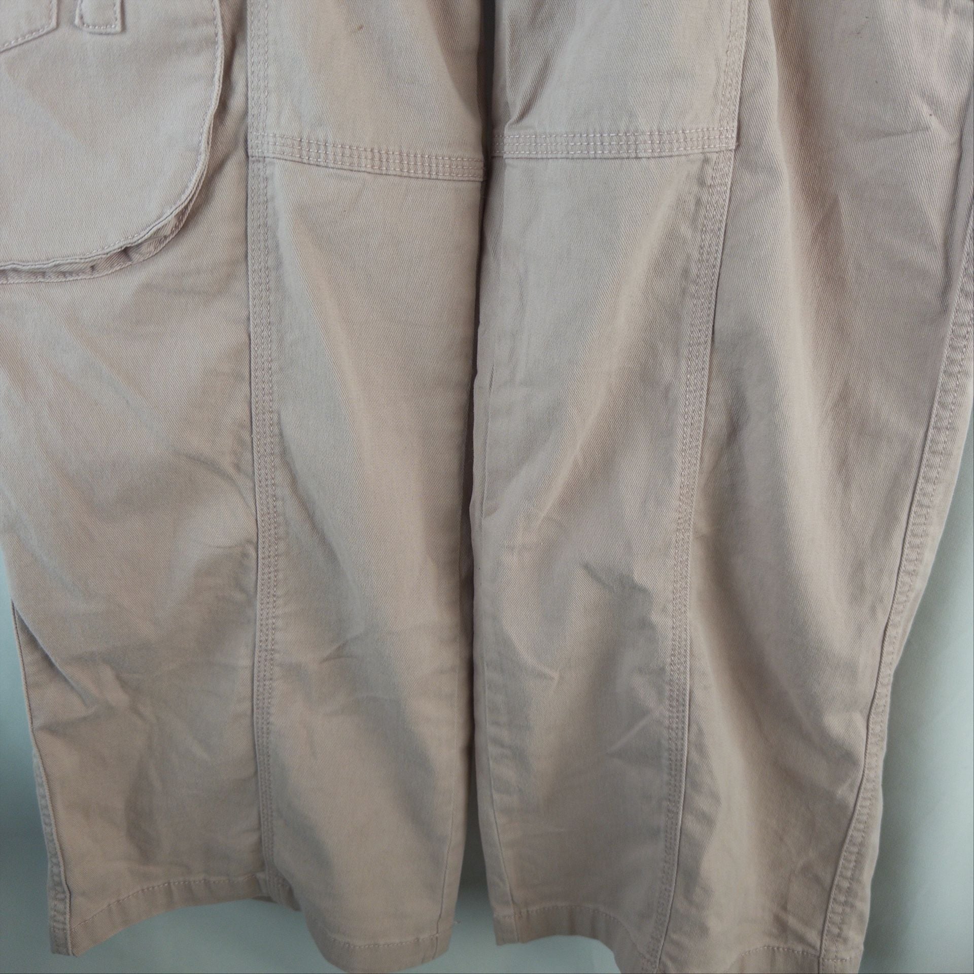 BBJ Cargo Pants Pink Cotton Utility Pocket Casual 5