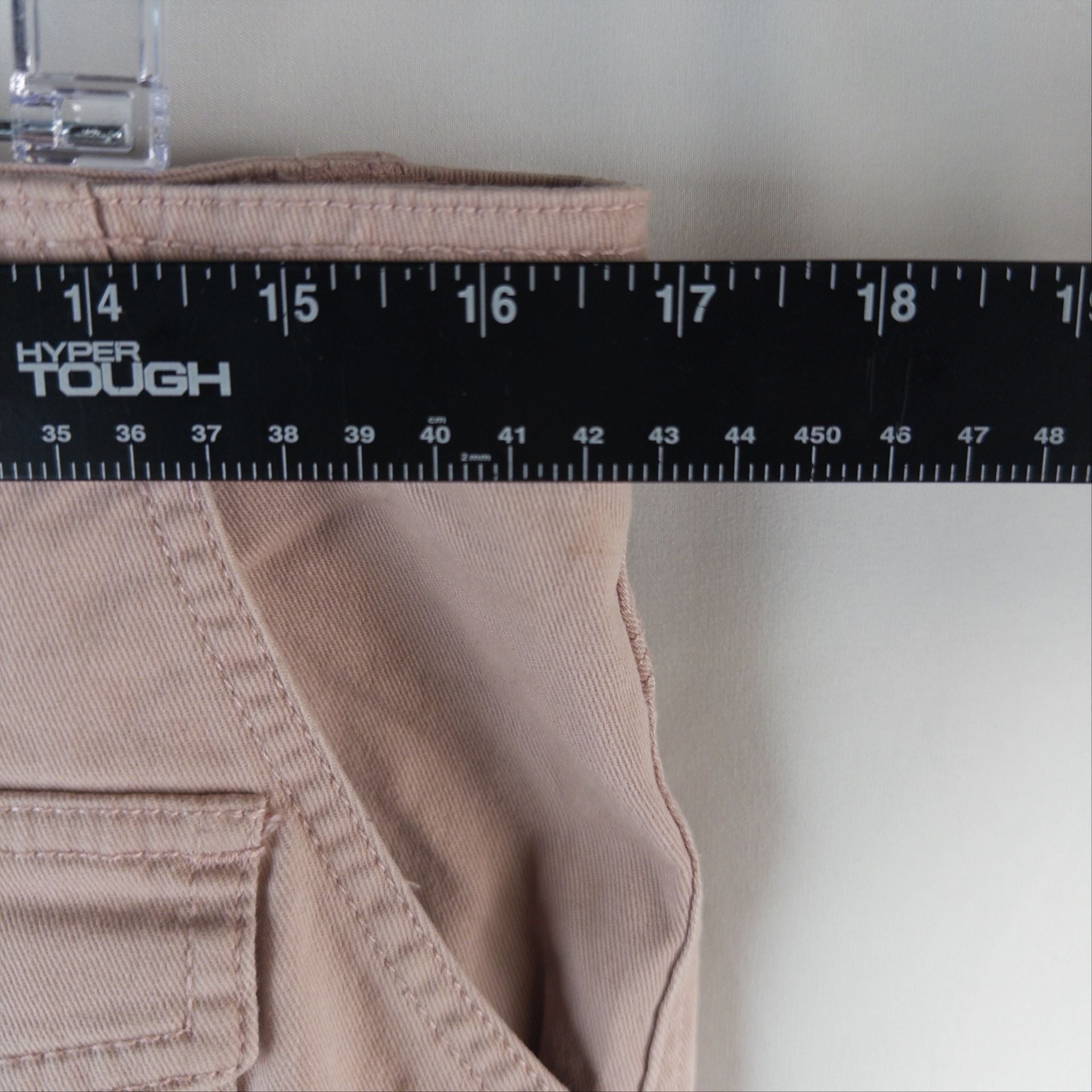 BBJ Cargo Pants Pink Cotton Utility Pocket Casual 6