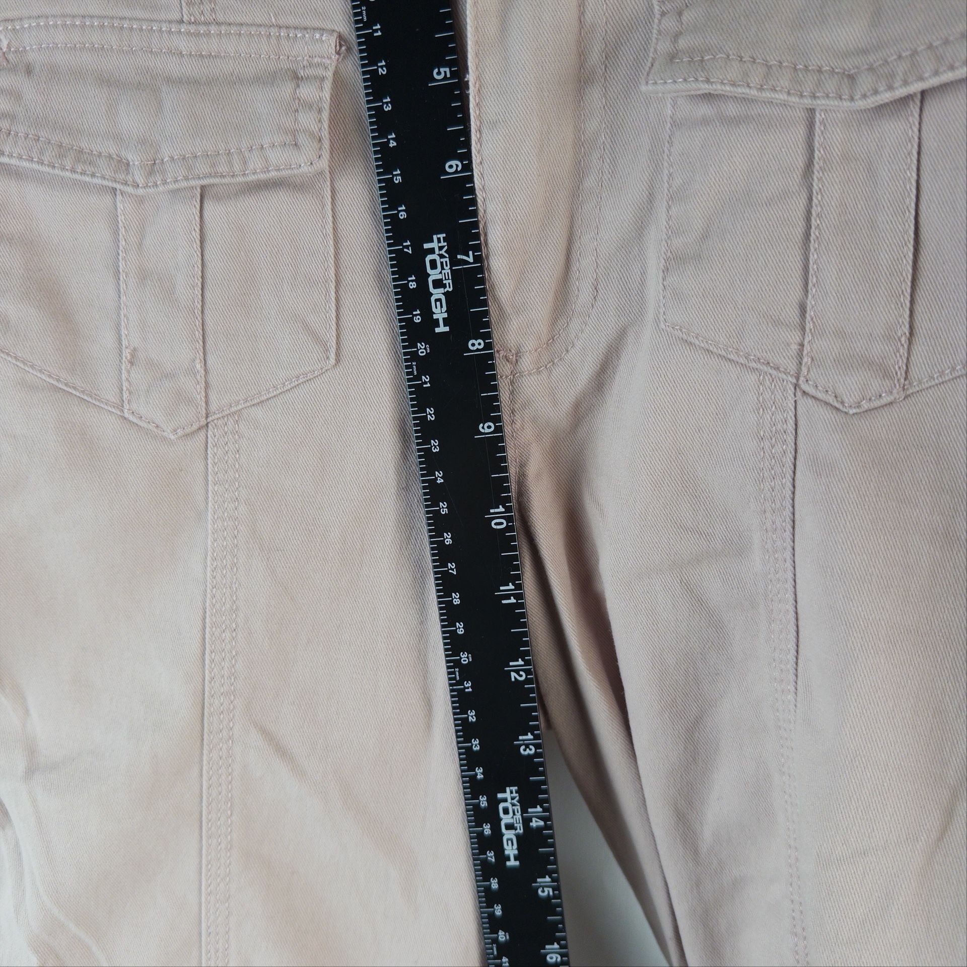 BBJ Cargo Pants Pink Cotton Utility Pocket Casual 7