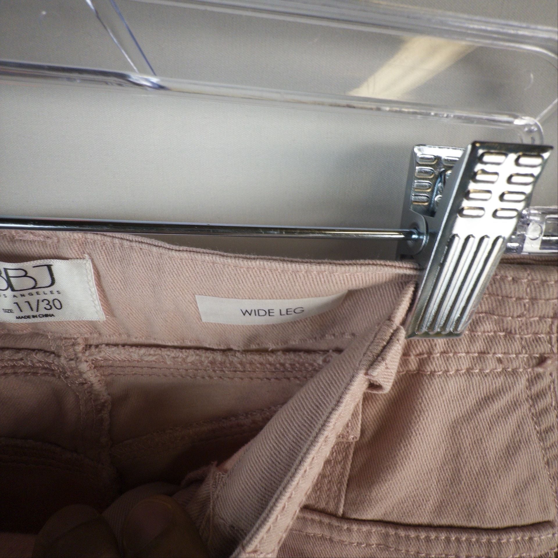 BBJ Cargo Pants Pink Cotton Utility Pocket Casual 11