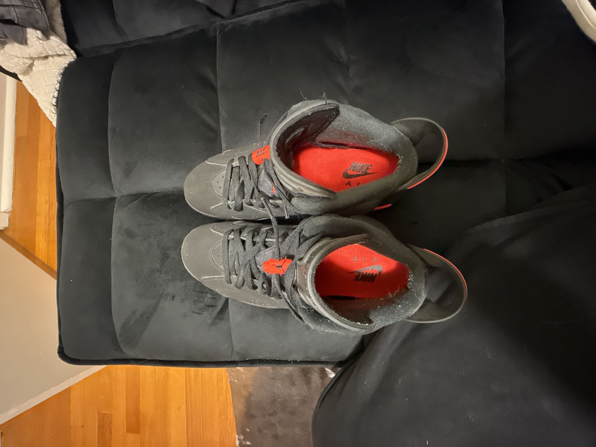 Jordan Air Jordan 6 Retro Black Infrared 2019 Sneakers 4