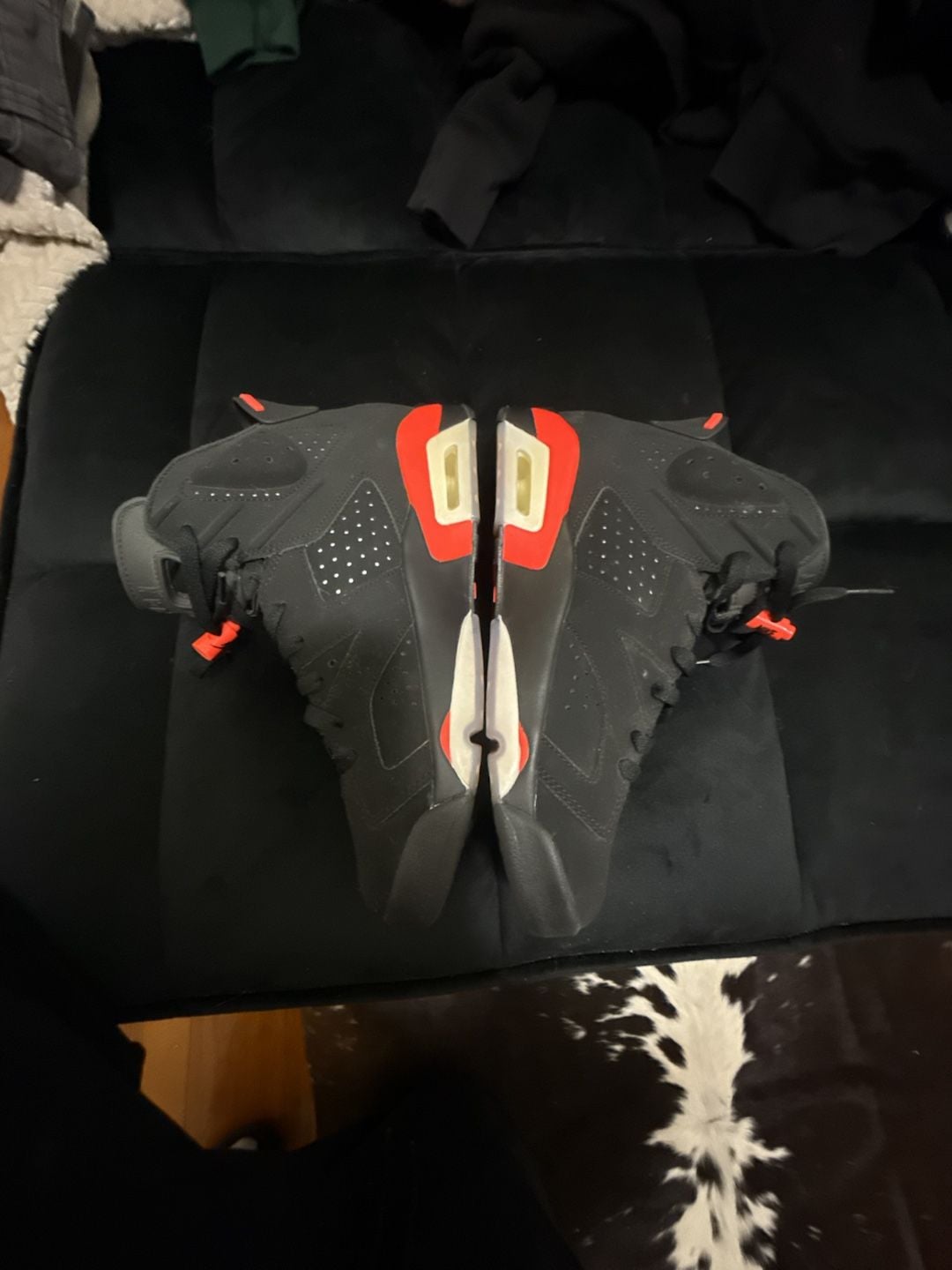Jordan Air Jordan 6 Retro Black Infrared 2019 Sneakers 7