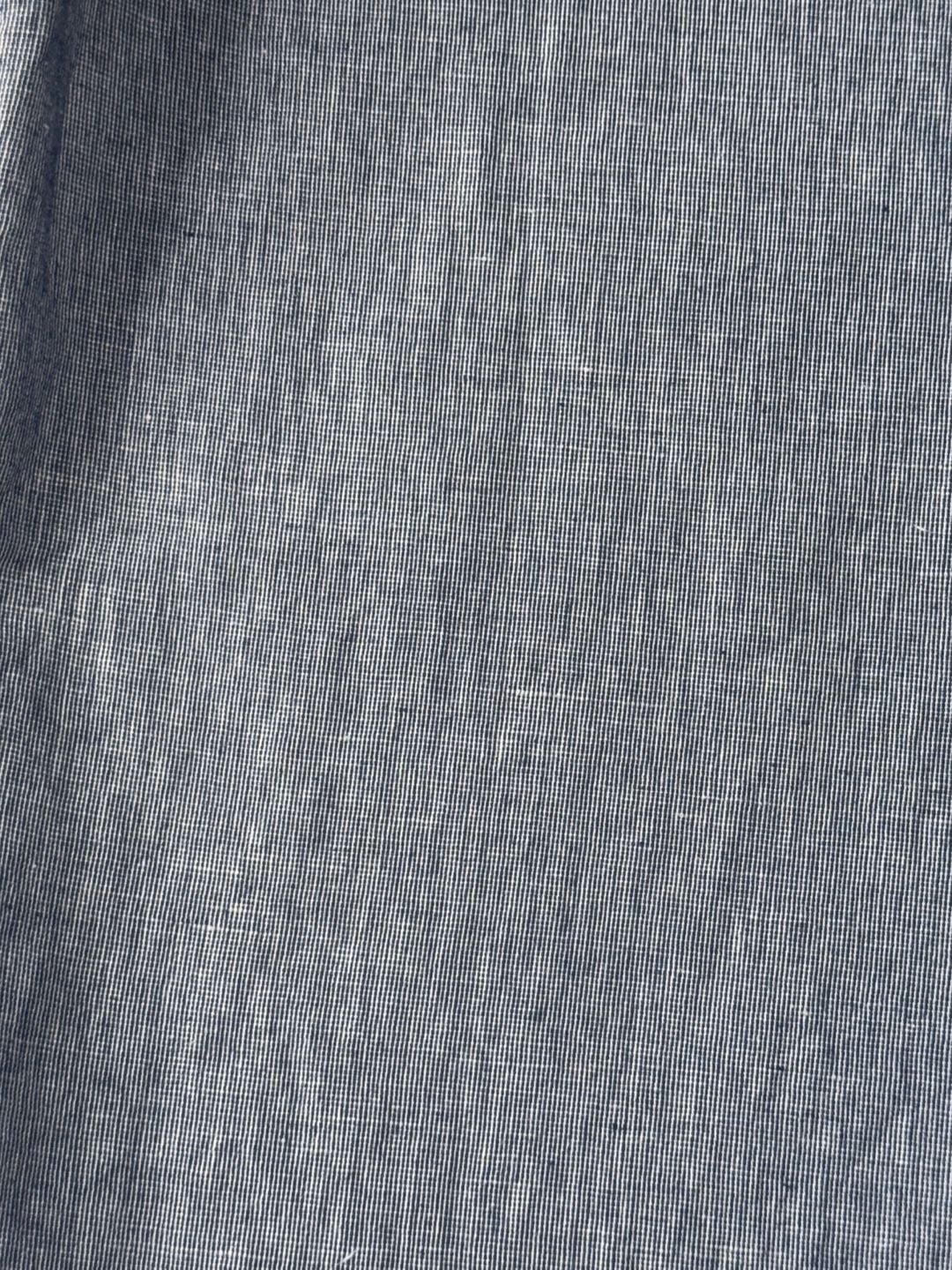 Banana Republic Linen Standard Fit Shirt Size S Blue Stripe Long Sleeve 8