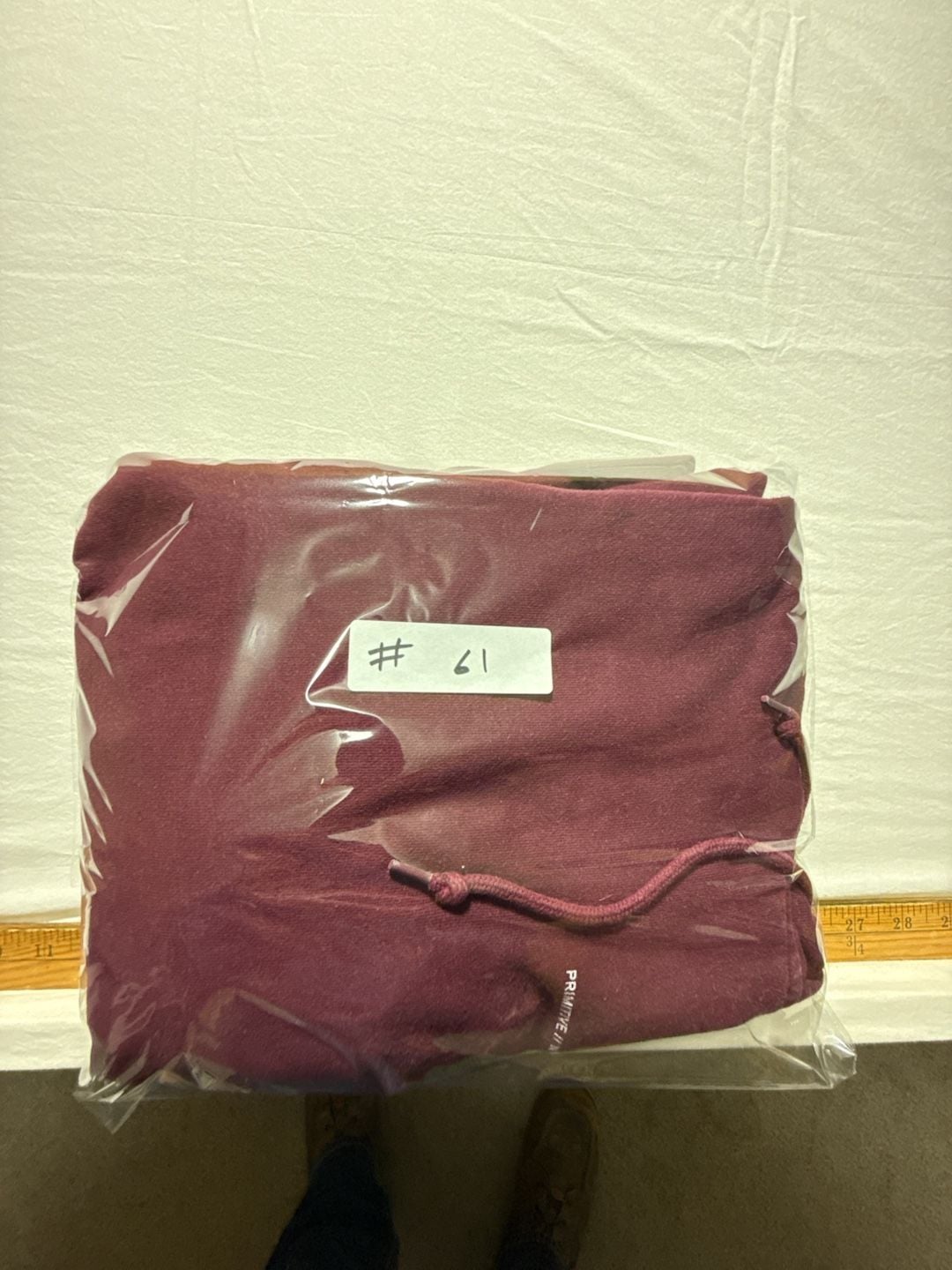 Primitive Naruto Shippuden Itachi Hoodie Size M Burgundy 11