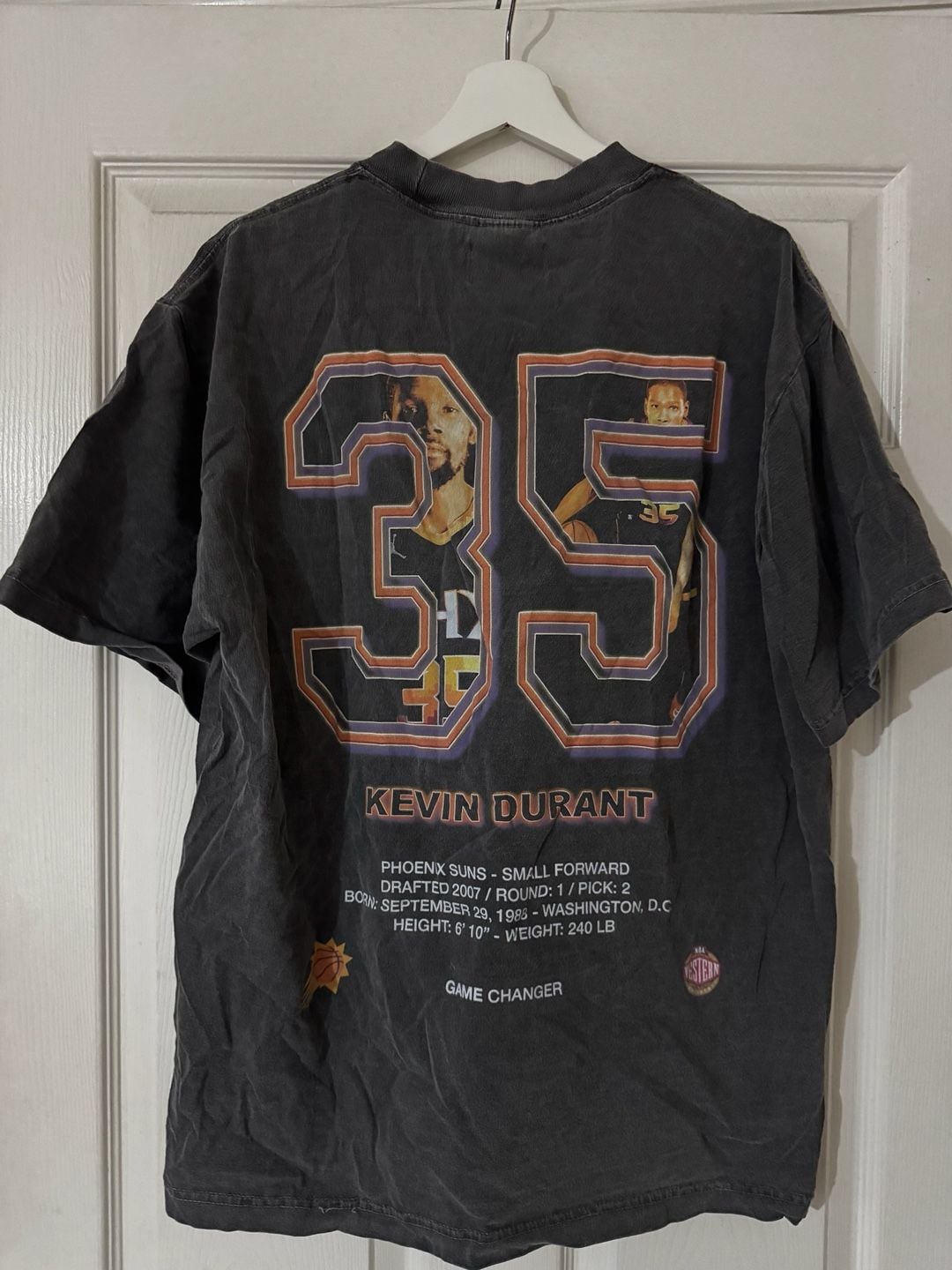 Game Changer Kevin Durant Phoenix Suns T Shirt Size L 3