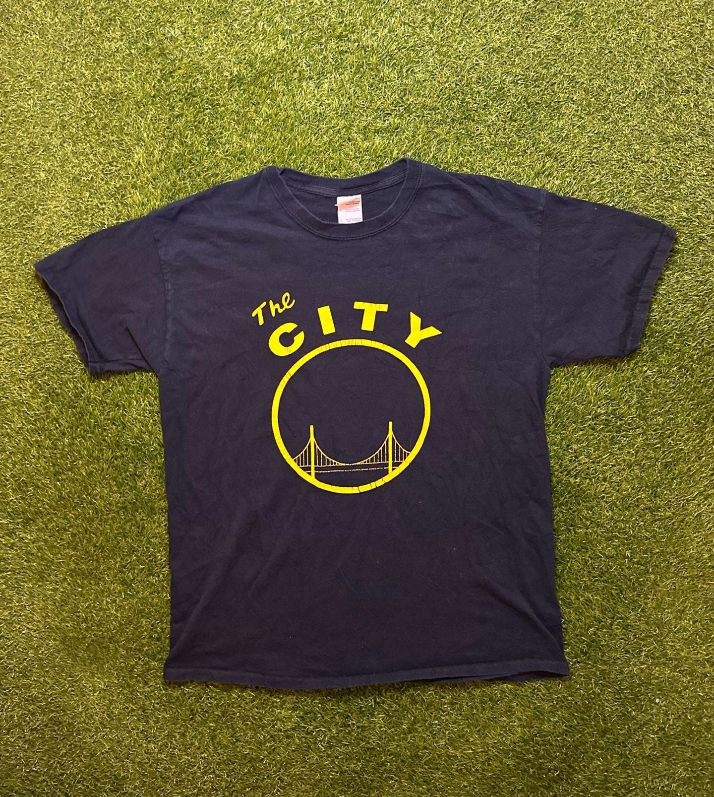 Golden State Warriors The City Graphic T-Shirt Black L 2
