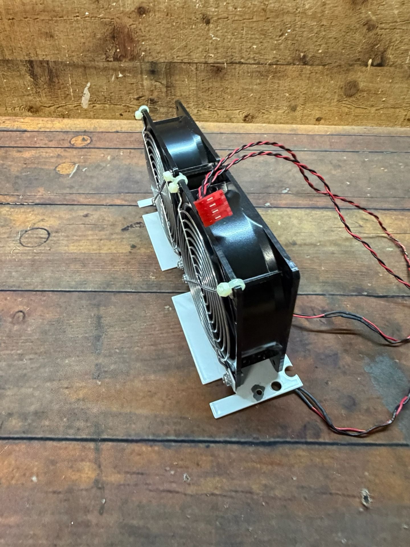 Adda AD1224UB-F51 DC Brushless Dual Cooling Fan With Brackets 5