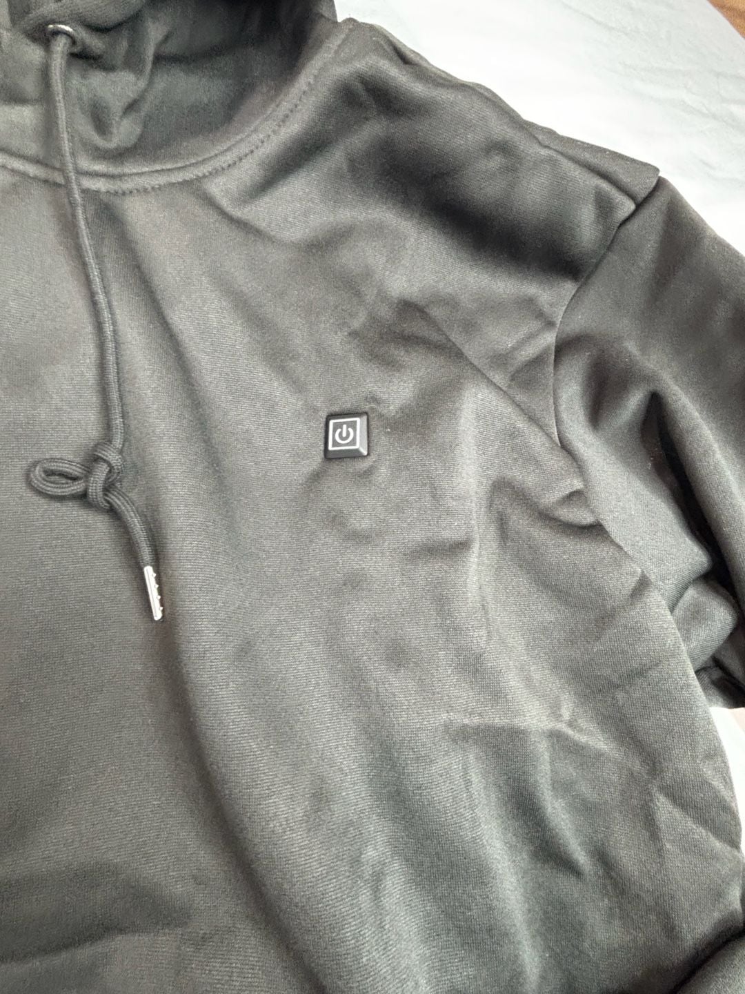 Unisex Hoodie Size XXL Black 2