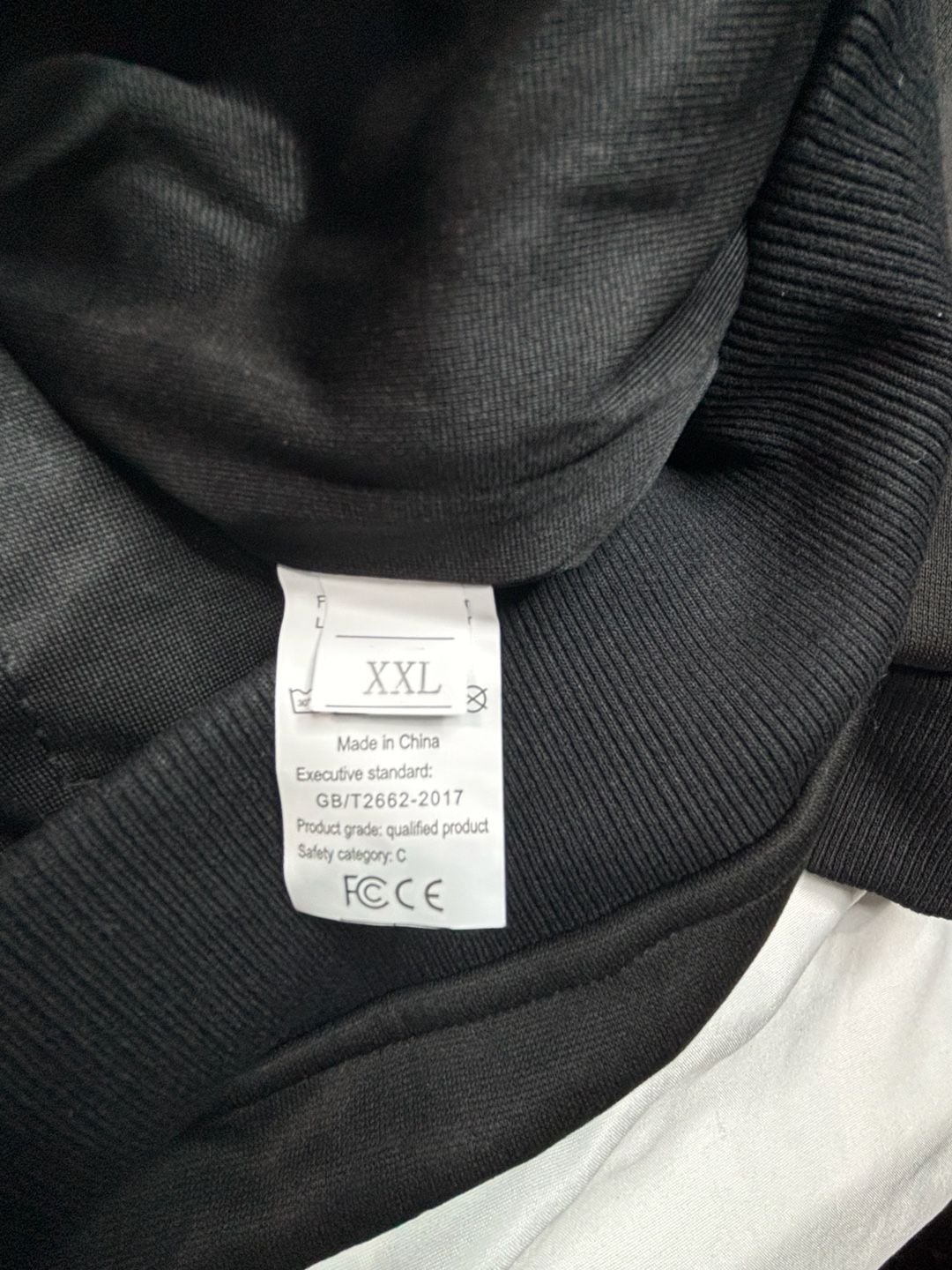 Unisex Hoodie Size XXL Black 4