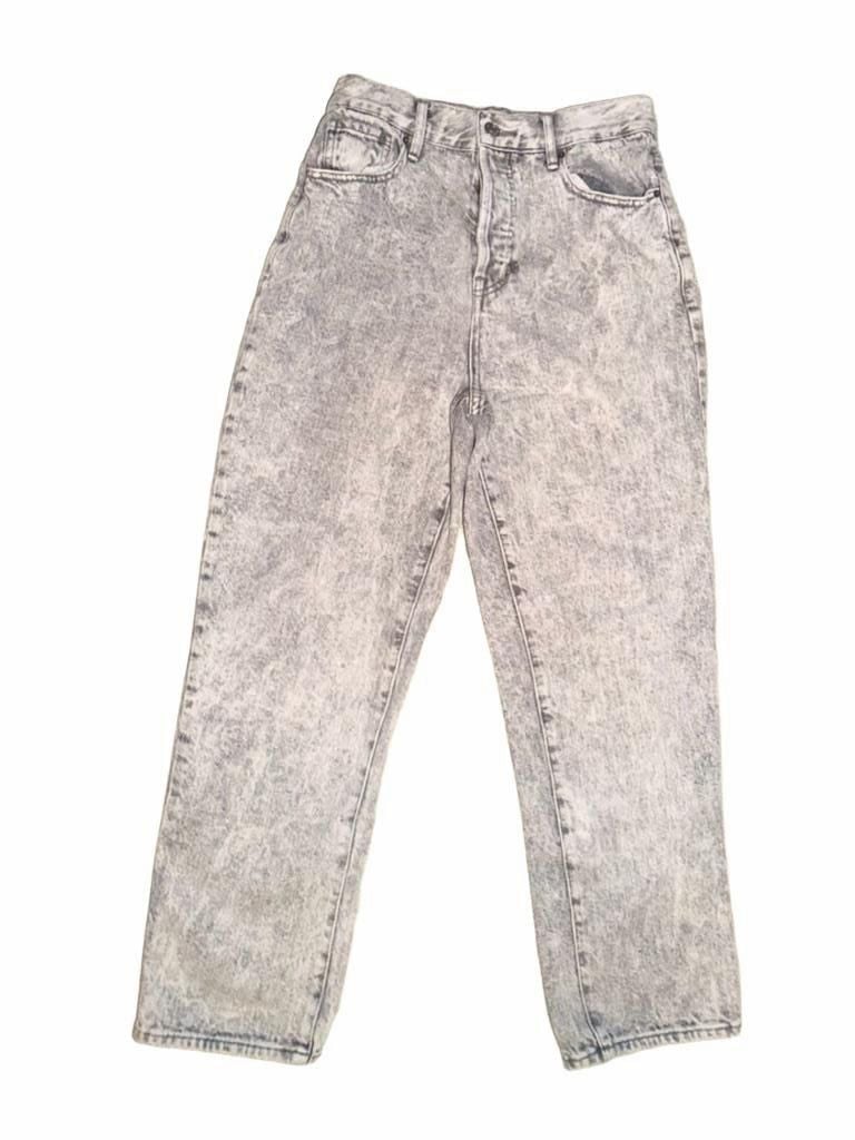 PacSun Acid Wash Straight Leg Jeans Gray 2