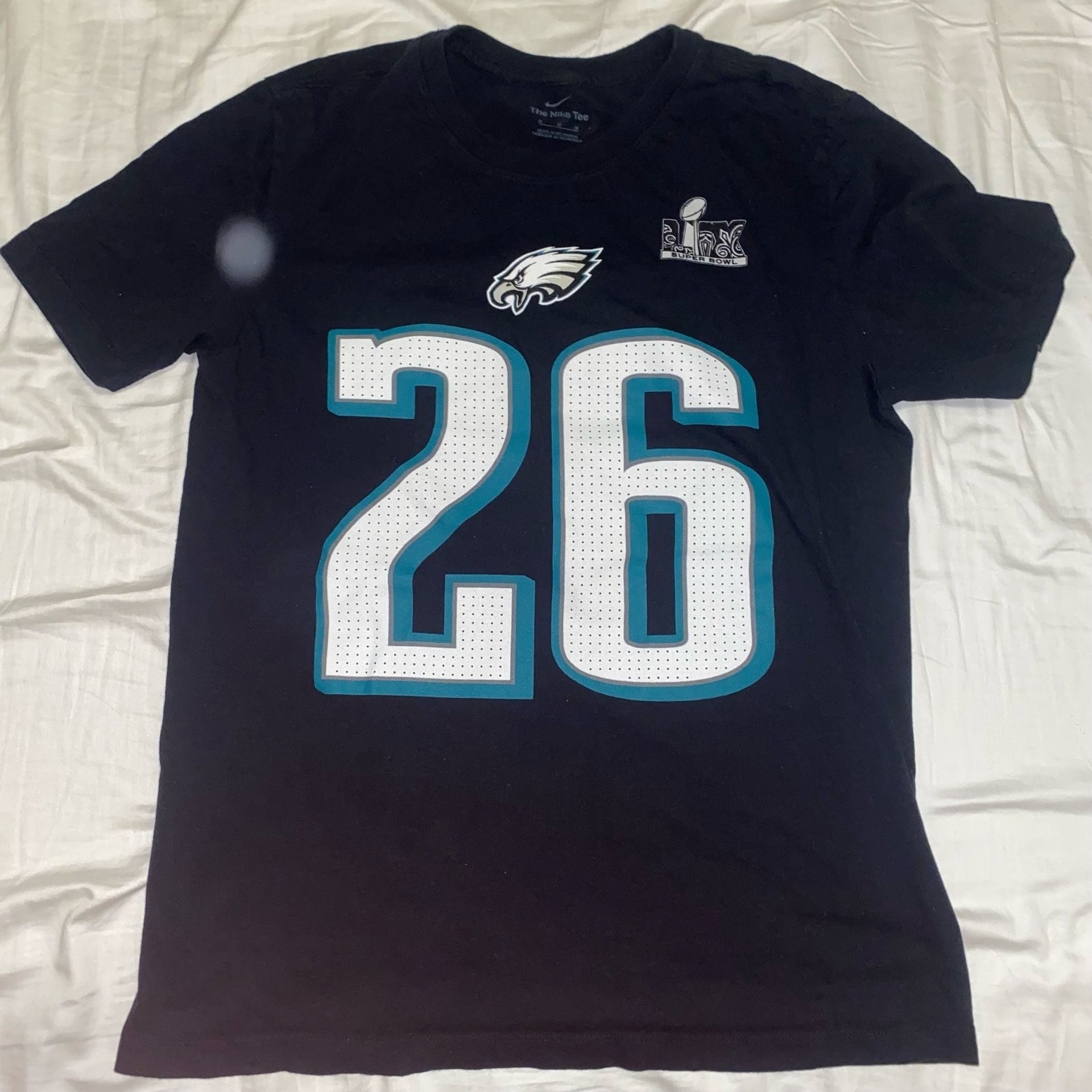 Nike Philadelphia Eagles Saquon Barkley 26 T-Shirt Black 3