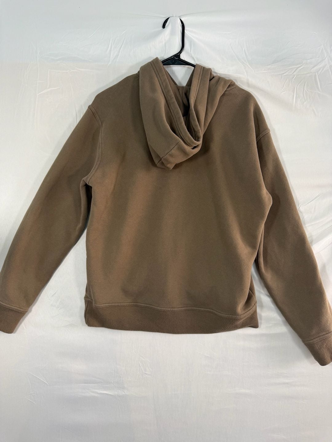 Hollister Relaxed Fit Hoodie Size S Taupe Brown 6