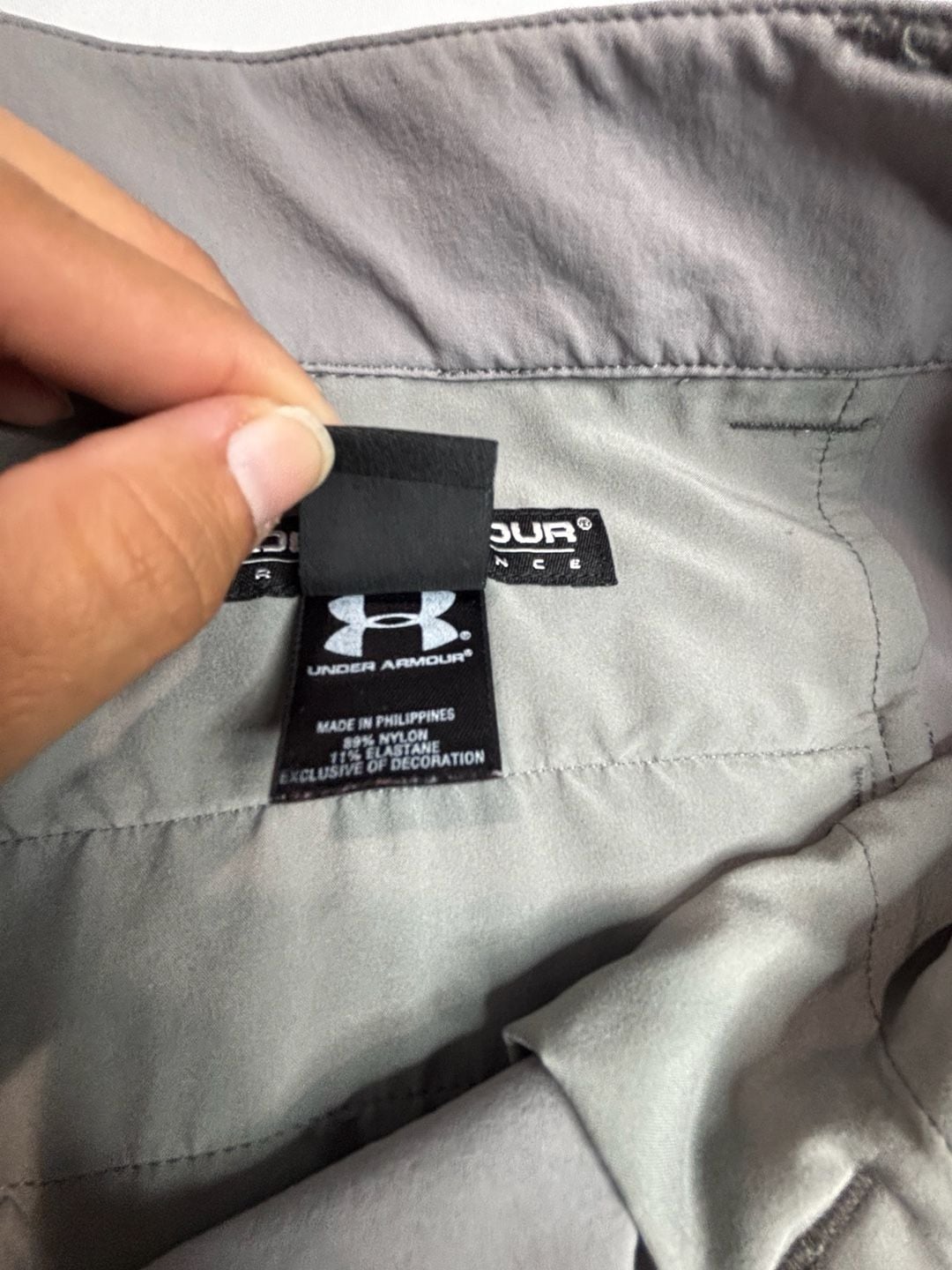 Under Armour Shorts Size 40R Gray 4