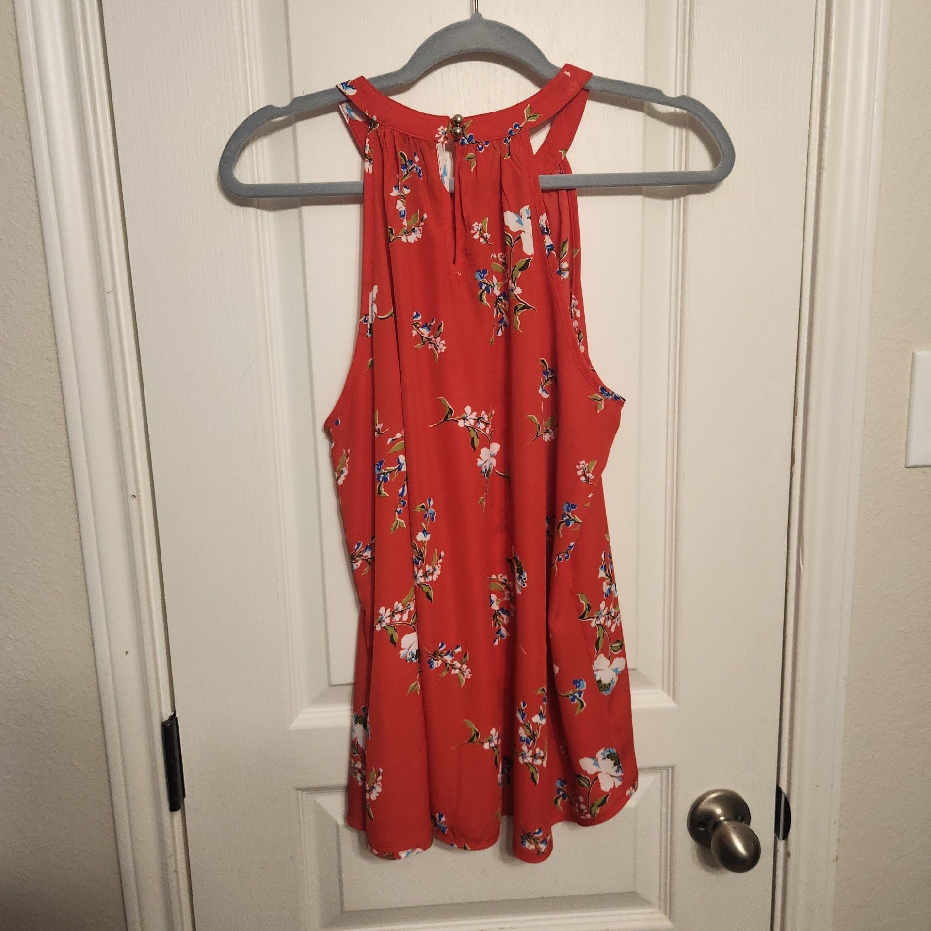 Papermoon Floral Halter Top Size L 10