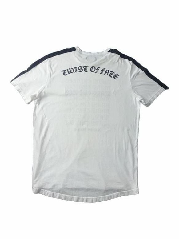 Zara Man Graphic T-Shirt Size XL White Many Choices Twist Of Fate 3