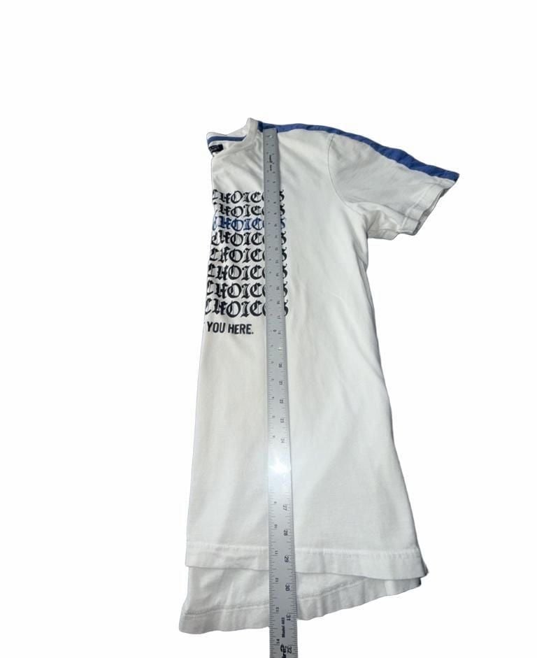 Zara Man Graphic T-Shirt Size XL White Many Choices Twist Of Fate 8