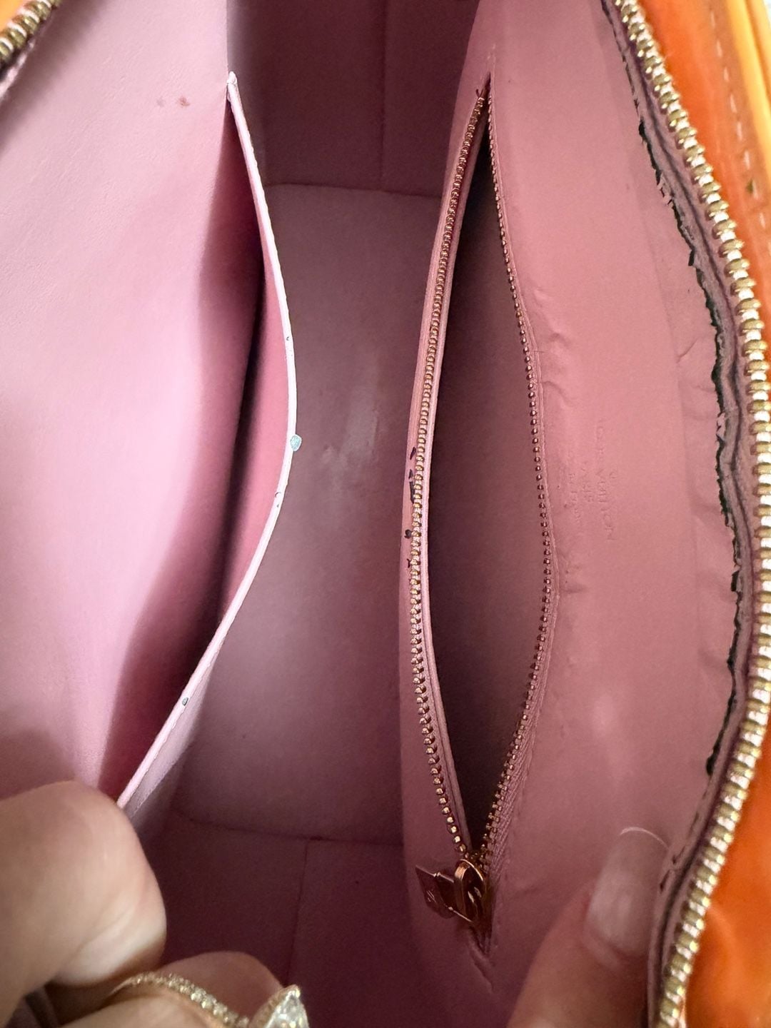 Louis Vuitton Monogram Vernis Houston Tote Beige 15